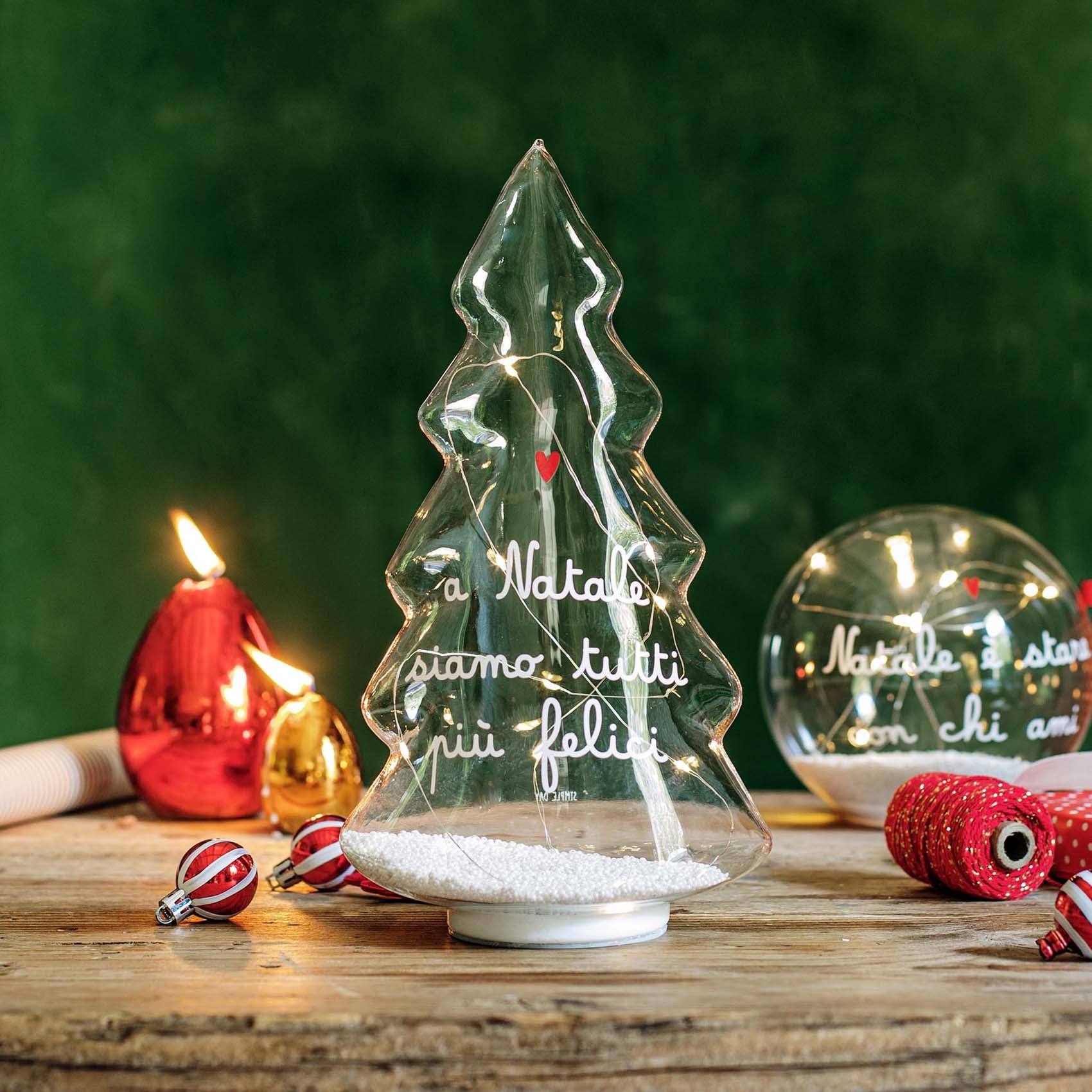 Led Tree At Christmas we are all happier - Large