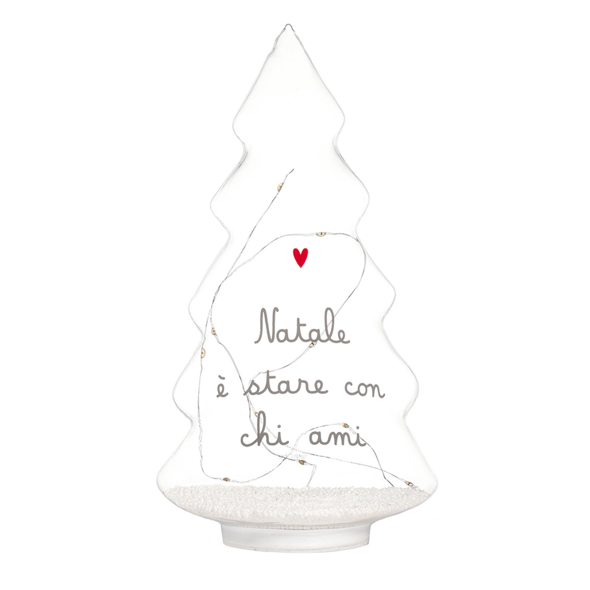 Albero Led Natale è stare con chi ami - Grande