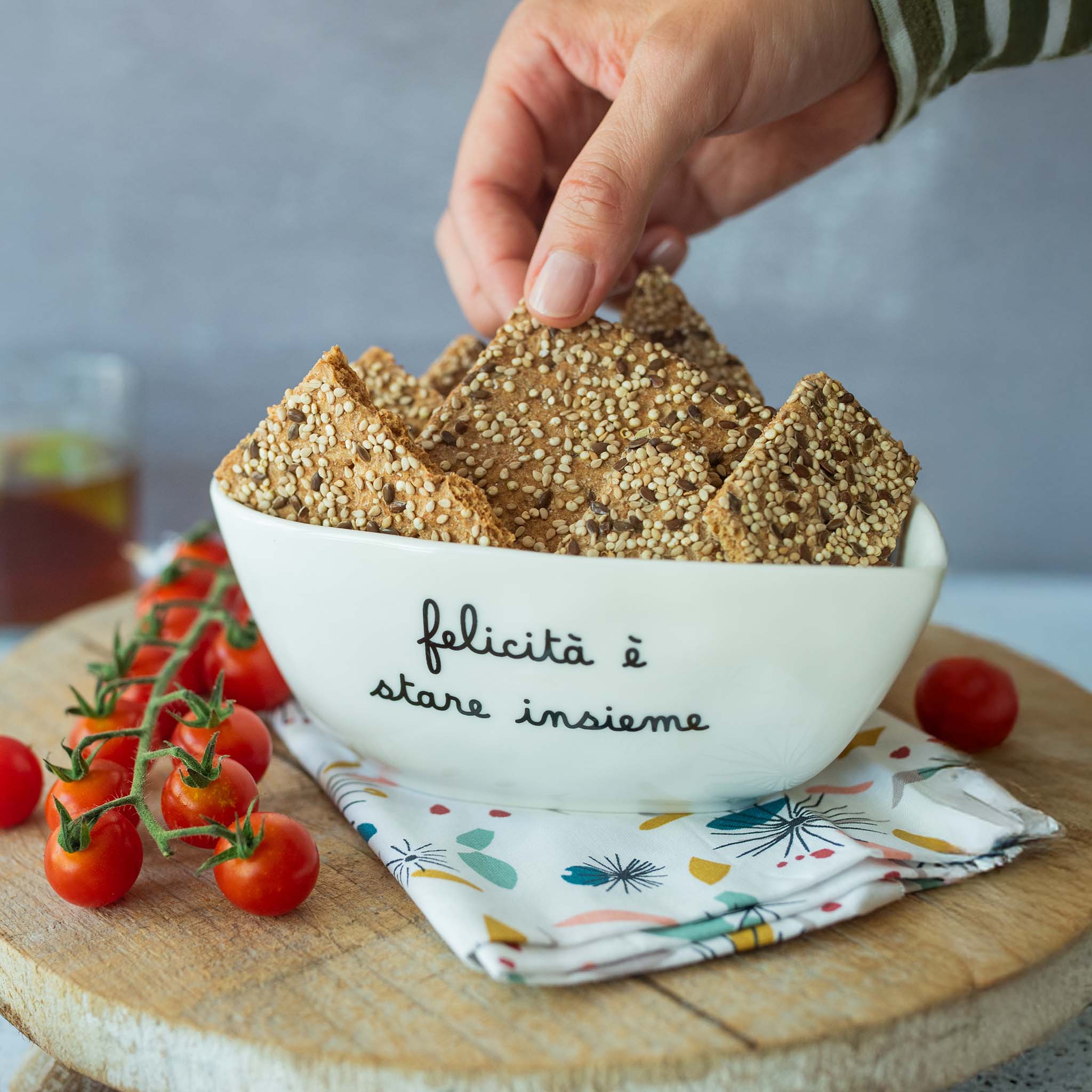 Coppetta cuore Felicità è stare insieme - 16 cm