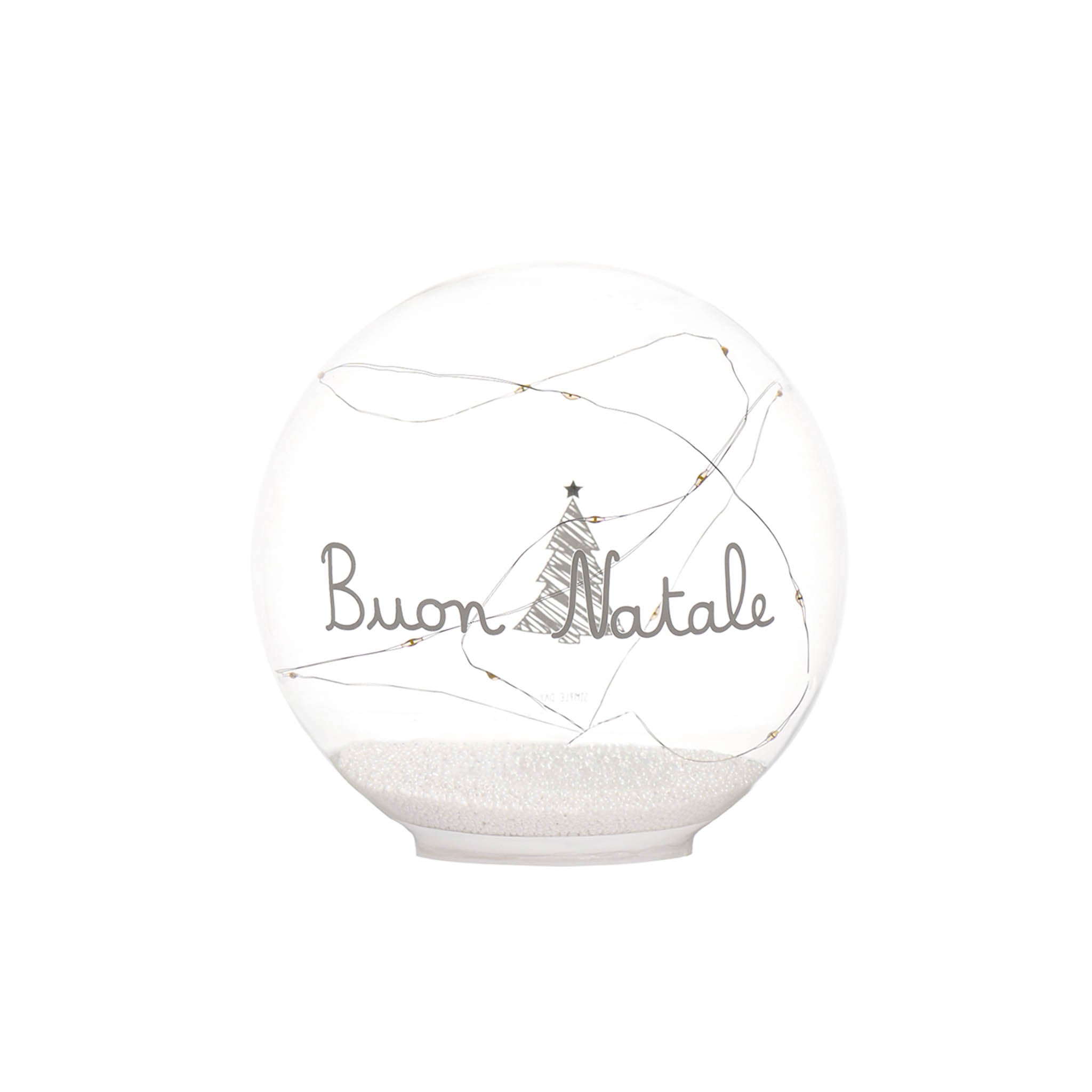 Palla led Buon Natale - Piccola