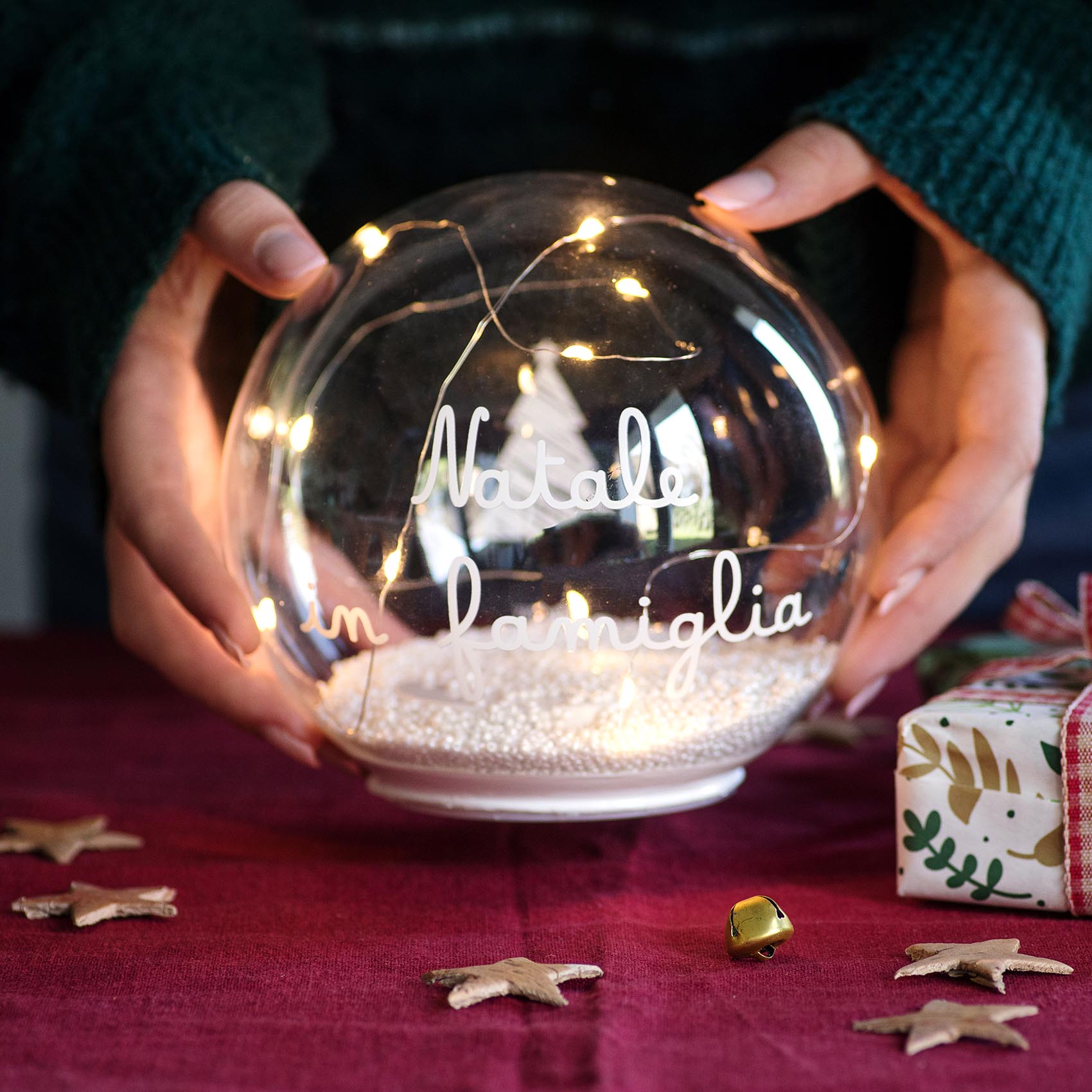 Palla led Natale in famiglia - Piccola