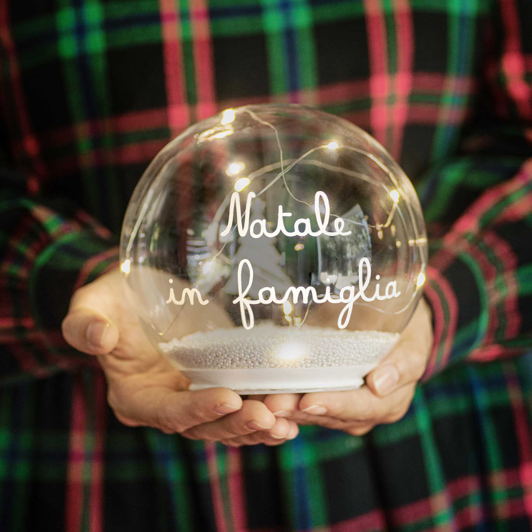 Palla led Natale in famiglia - Grande