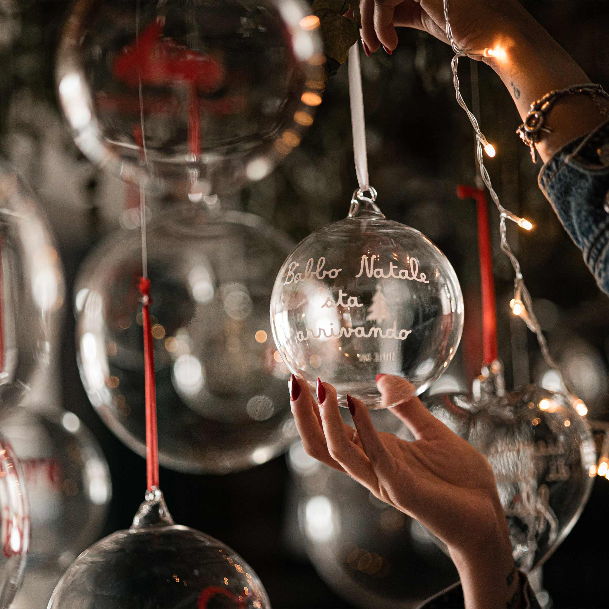 Der Weihnachtsmann kommt - 12 cm