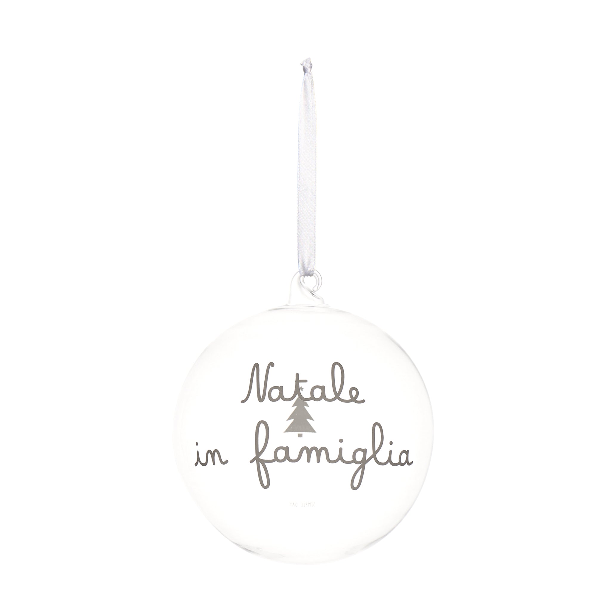 Familie Weihnachtskugel - 15 cm