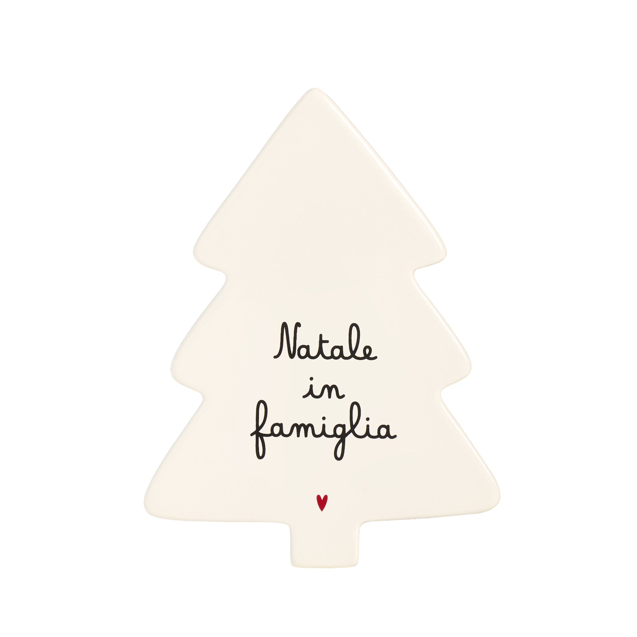 Sottopentola albero Natale in famiglia