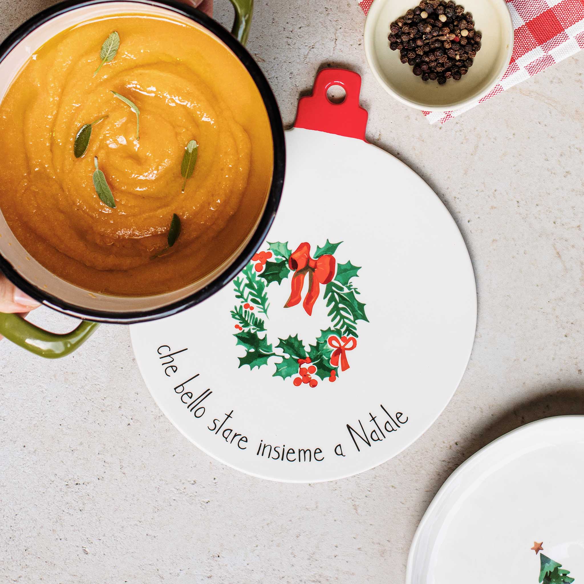 Sottopentola palla Che bello stare insieme a Natale