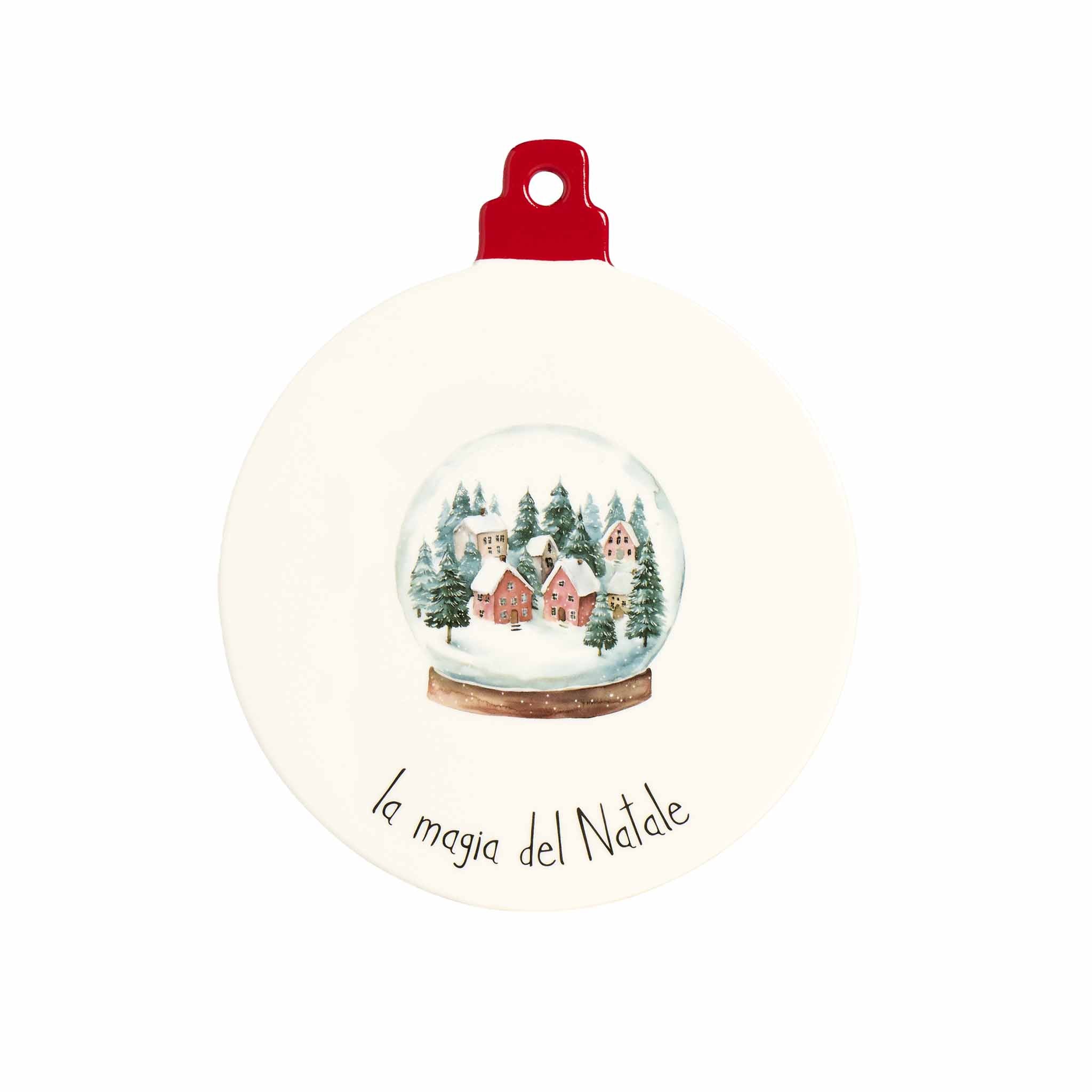 TRIVET BALL THE MAGIC OF CHRISTMAS 20X23.5CM