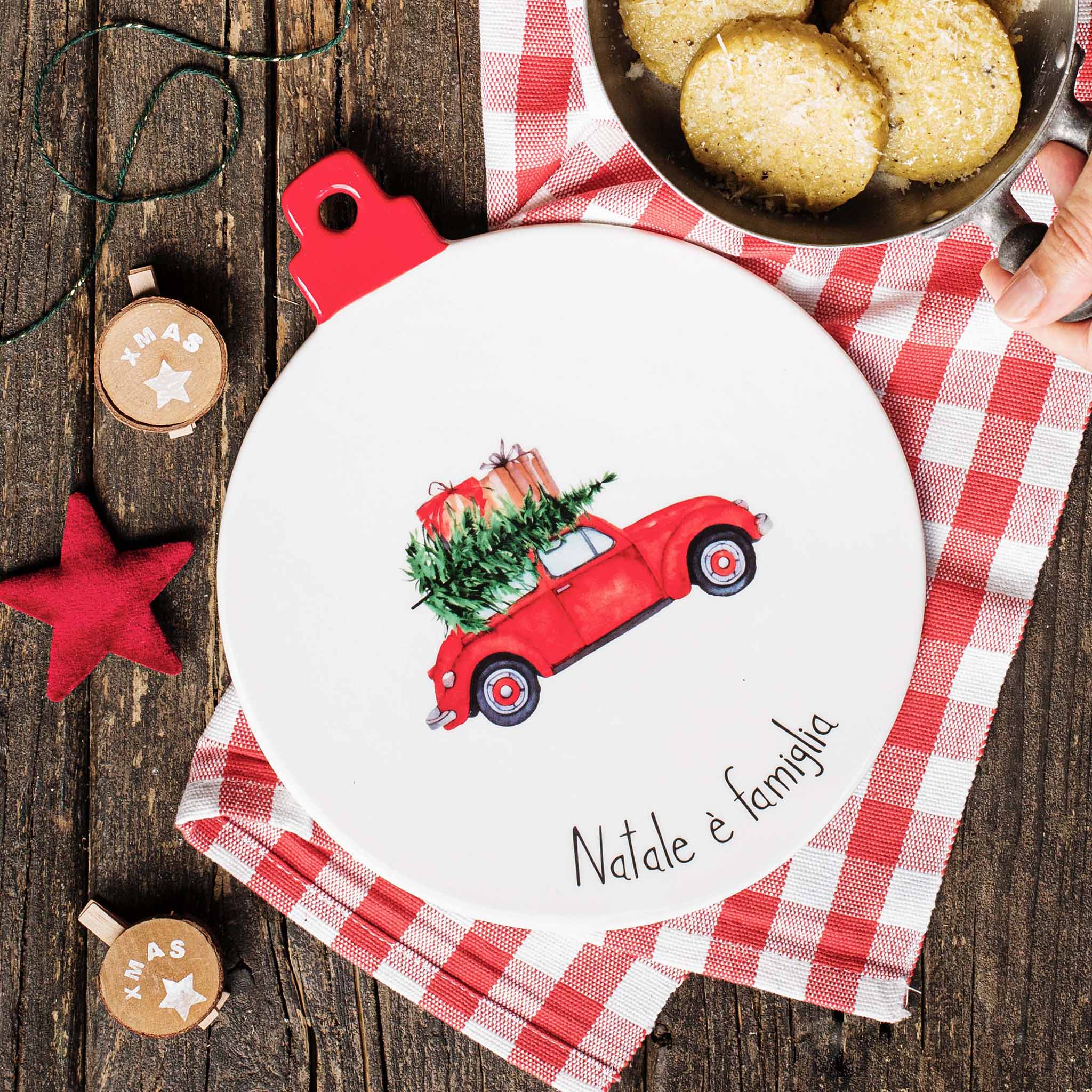 FAMILY CHRISTMAS BALL TRIVET 20X23.5CM