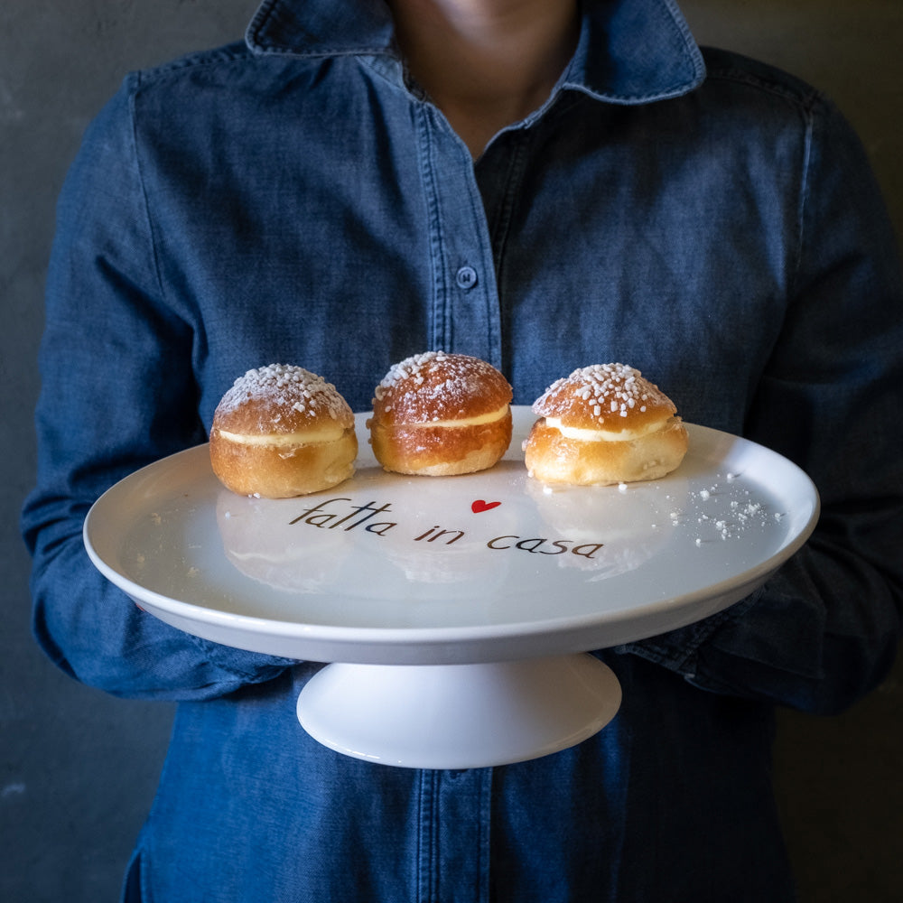 Gâteau en grès et rehausseur de gâteau - Fait maison