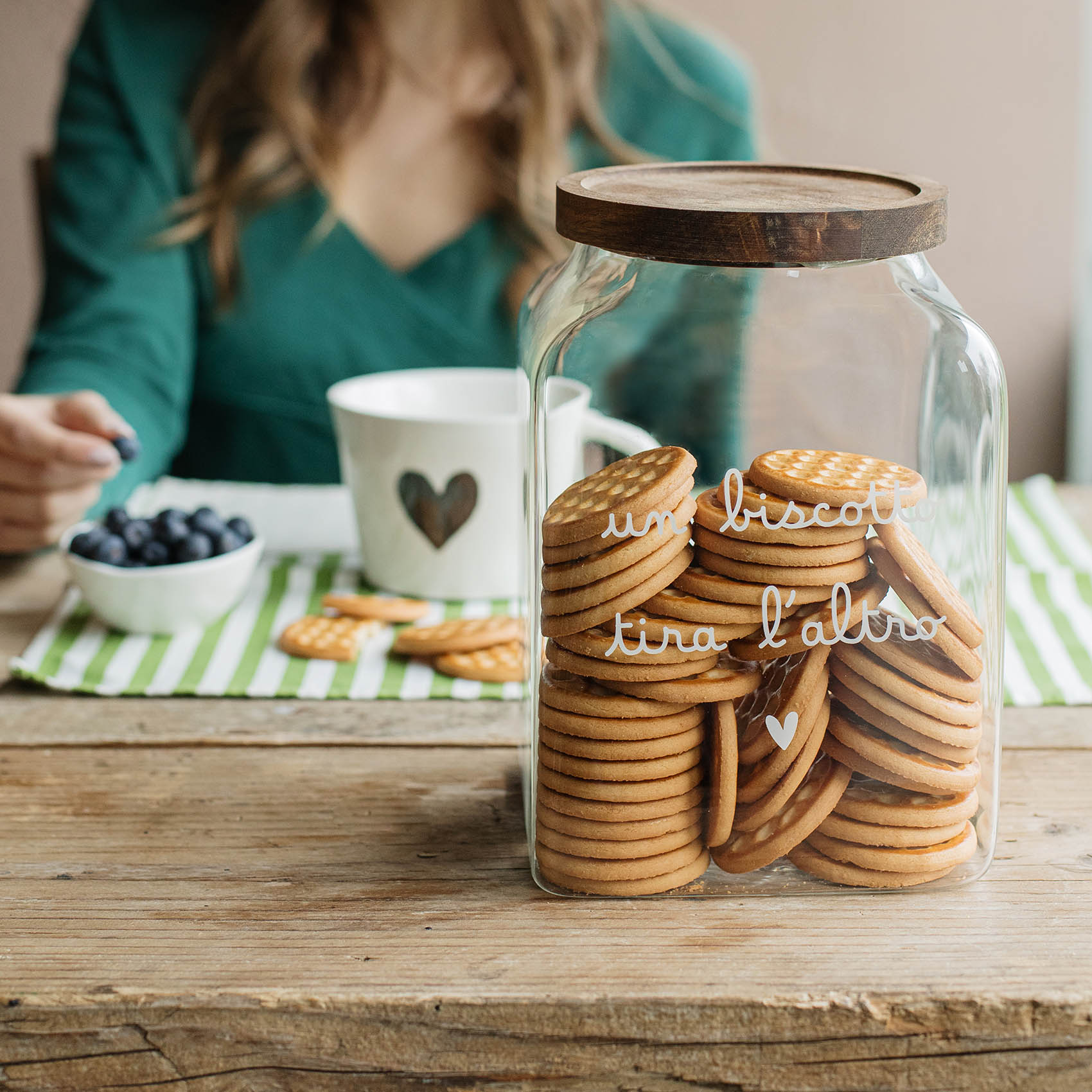 Barattolo Un biscotto tira l'altro