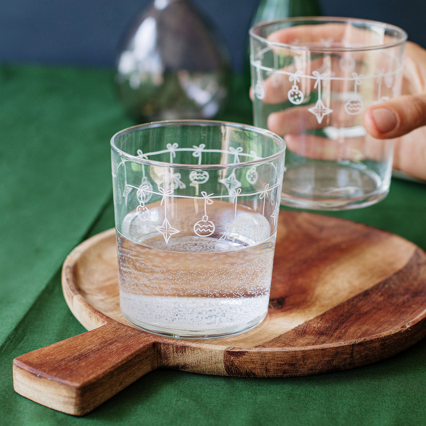 Set 6 bicchieri Palline