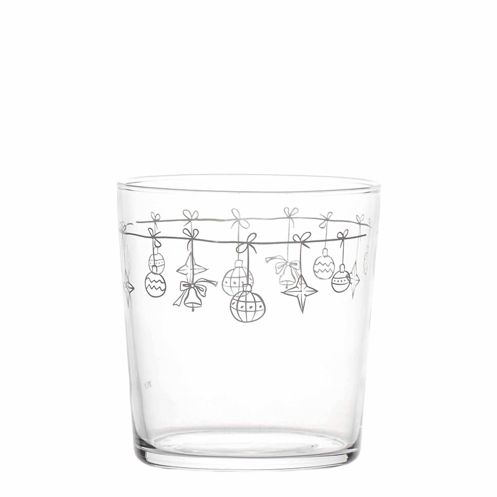 Set 6 bicchieri Palline