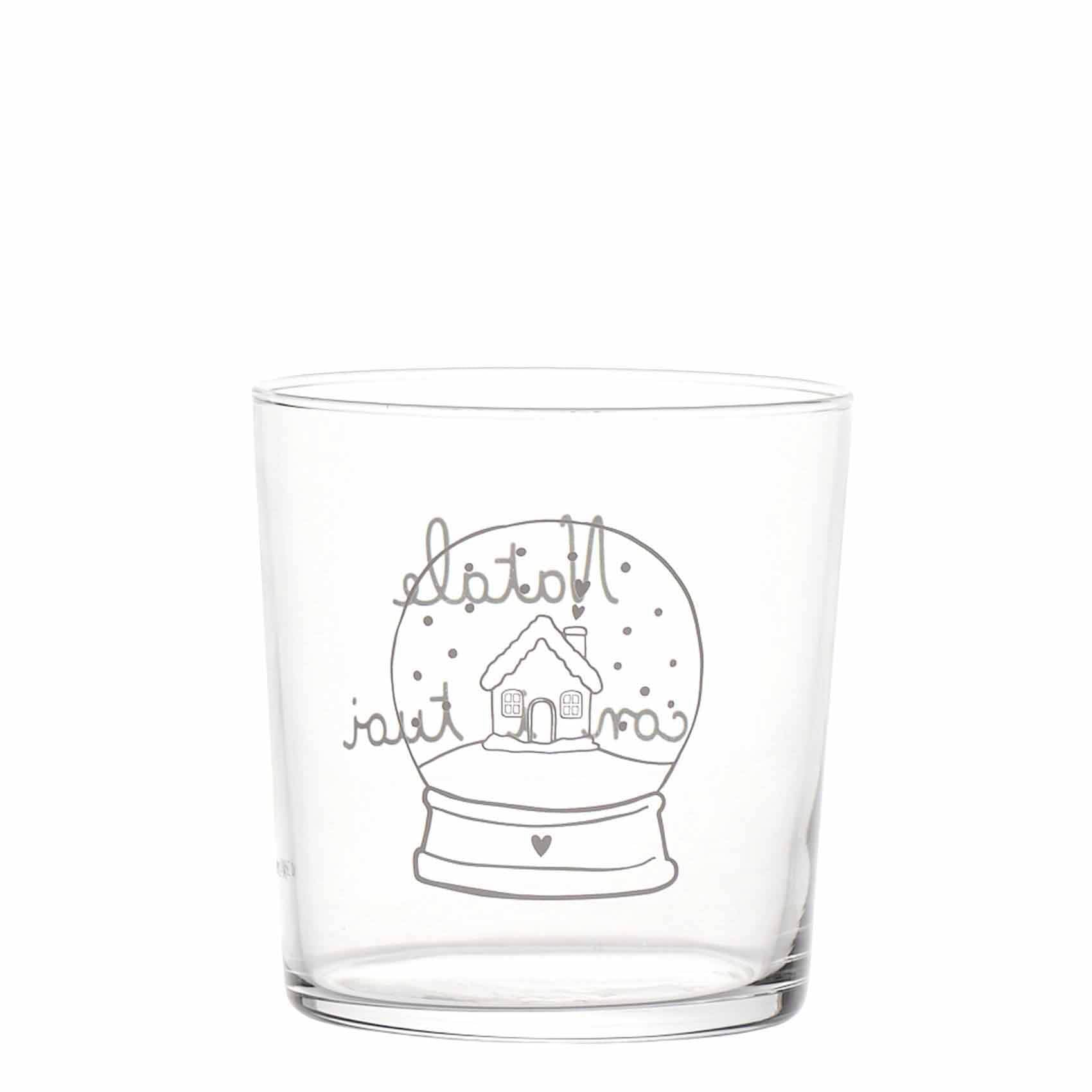 Set 6 bicchieri Natale con i tuoi