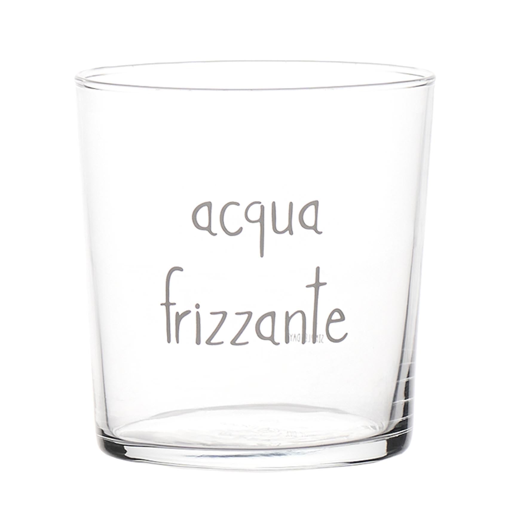 Set 6 bicchieri Acqua frizzante