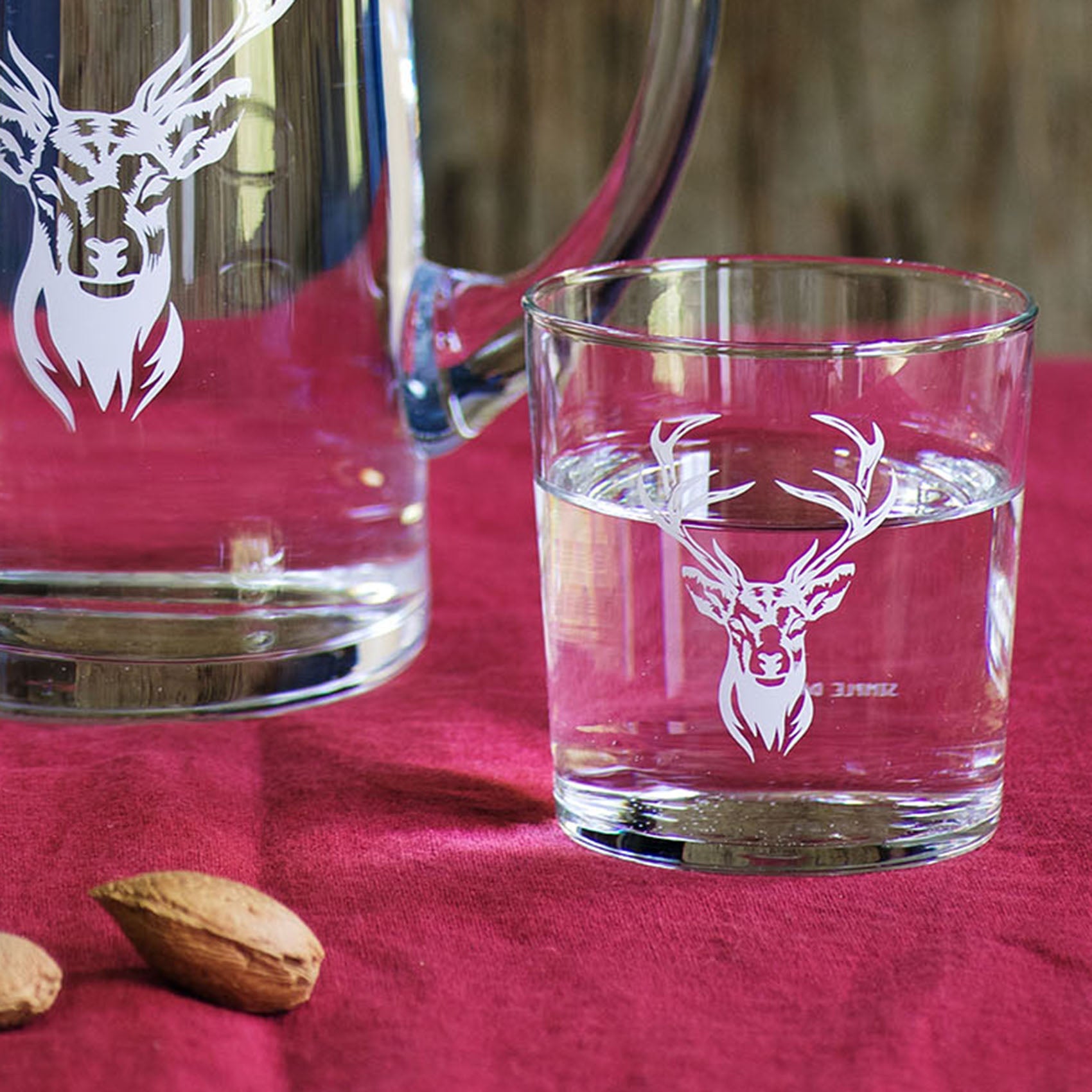 Set 6 Bicchieri acqua Cervo