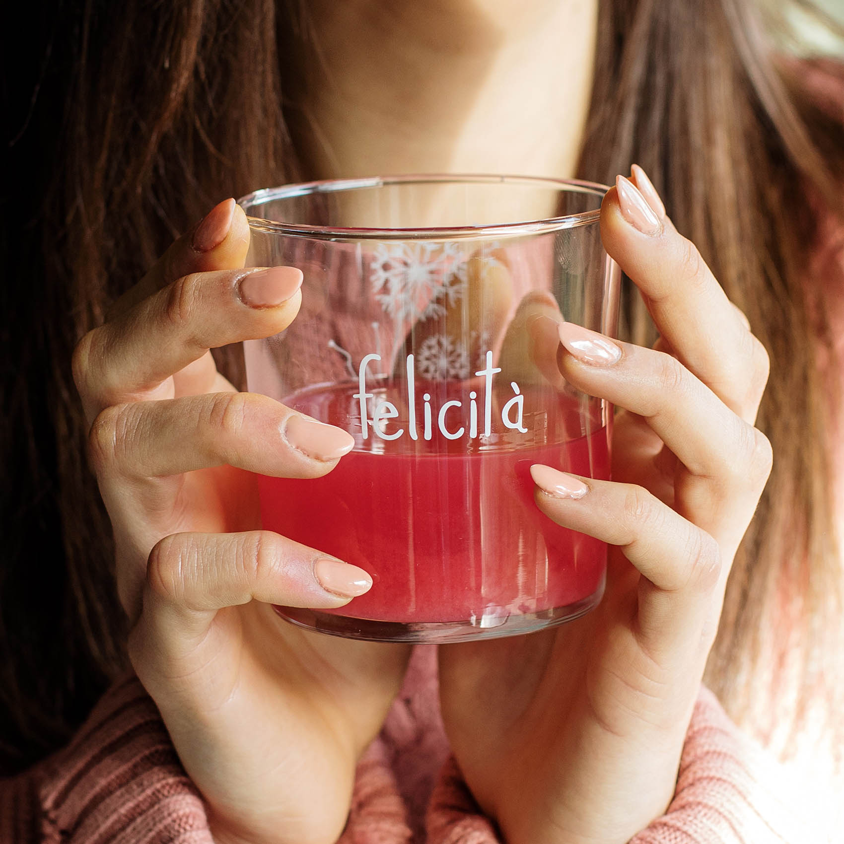 Set 6 bicchieri Felicità soffioni