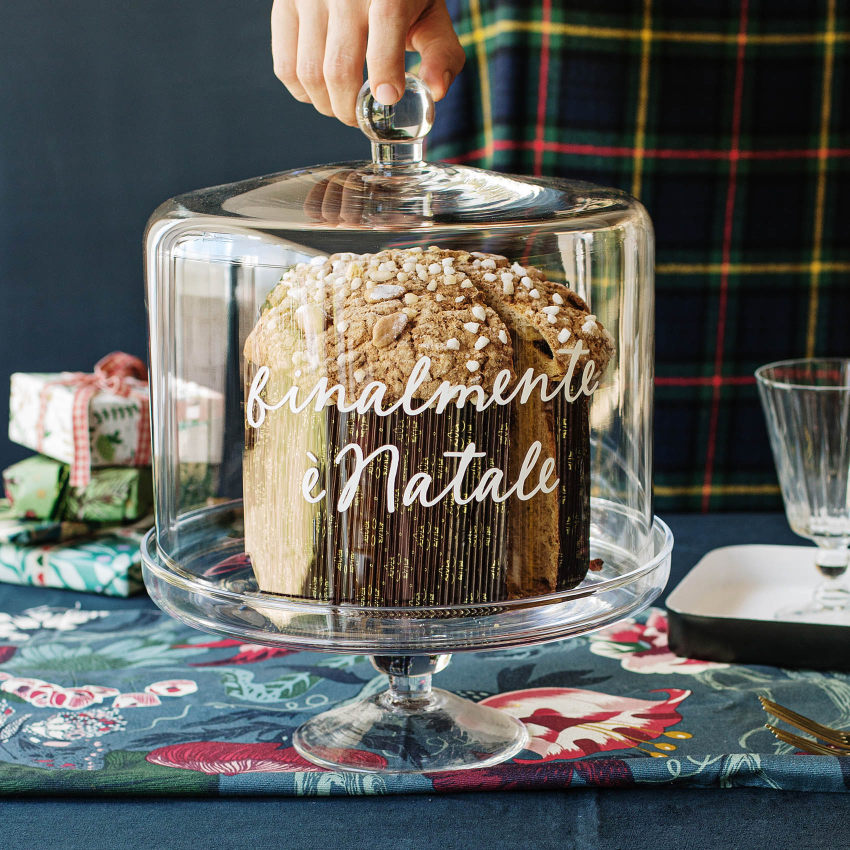 CLOCHE Ø 24,5 x H 24,5. C'EST ENFIN NOËL !