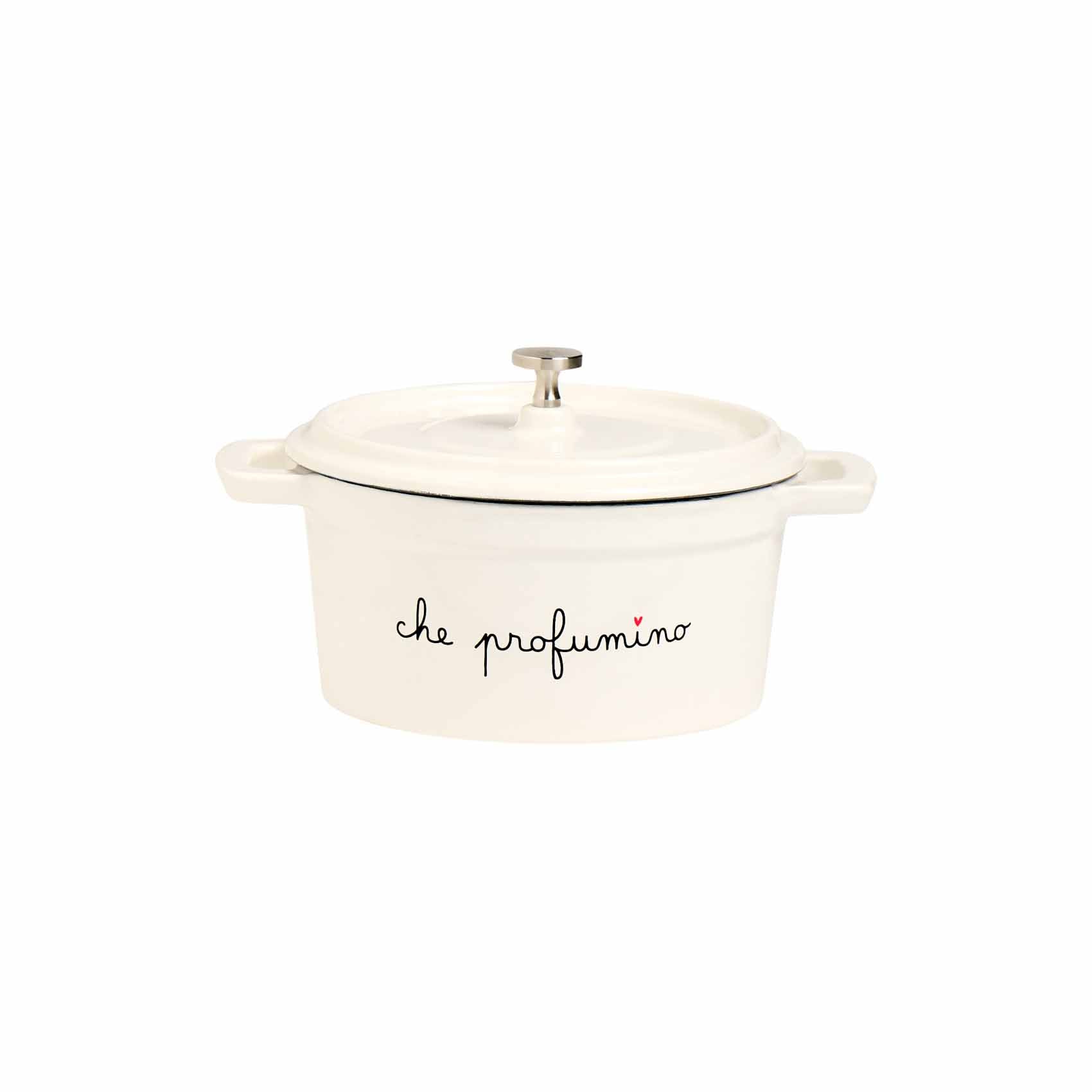 COCOTTE Ø 14 × 7 cm, QUELLE ODEUR APPÉTISSANTE !