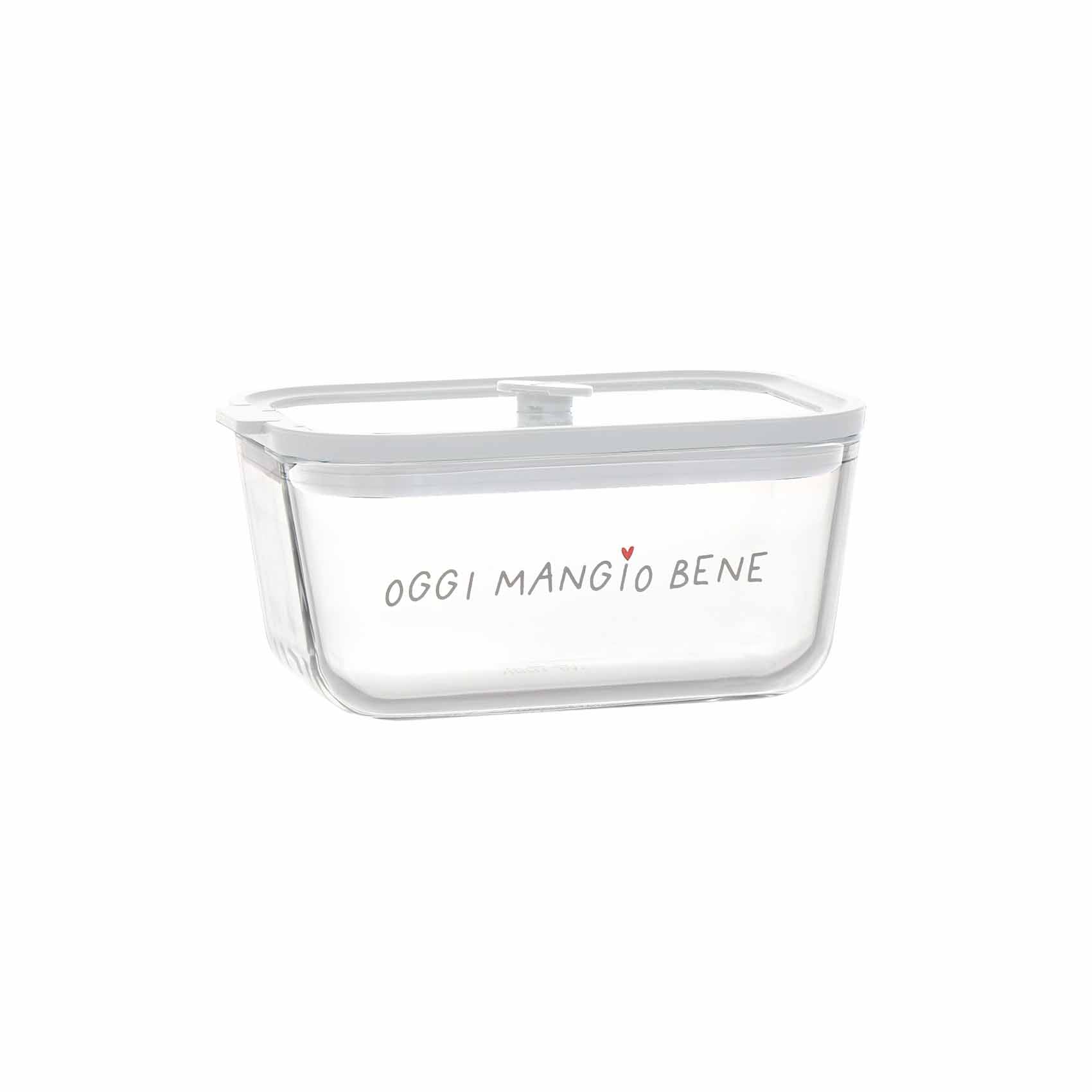 KÜHLBOX „M OGGI MANGIO BENE“ 16,3 x 11,5 x 7,3 cm
