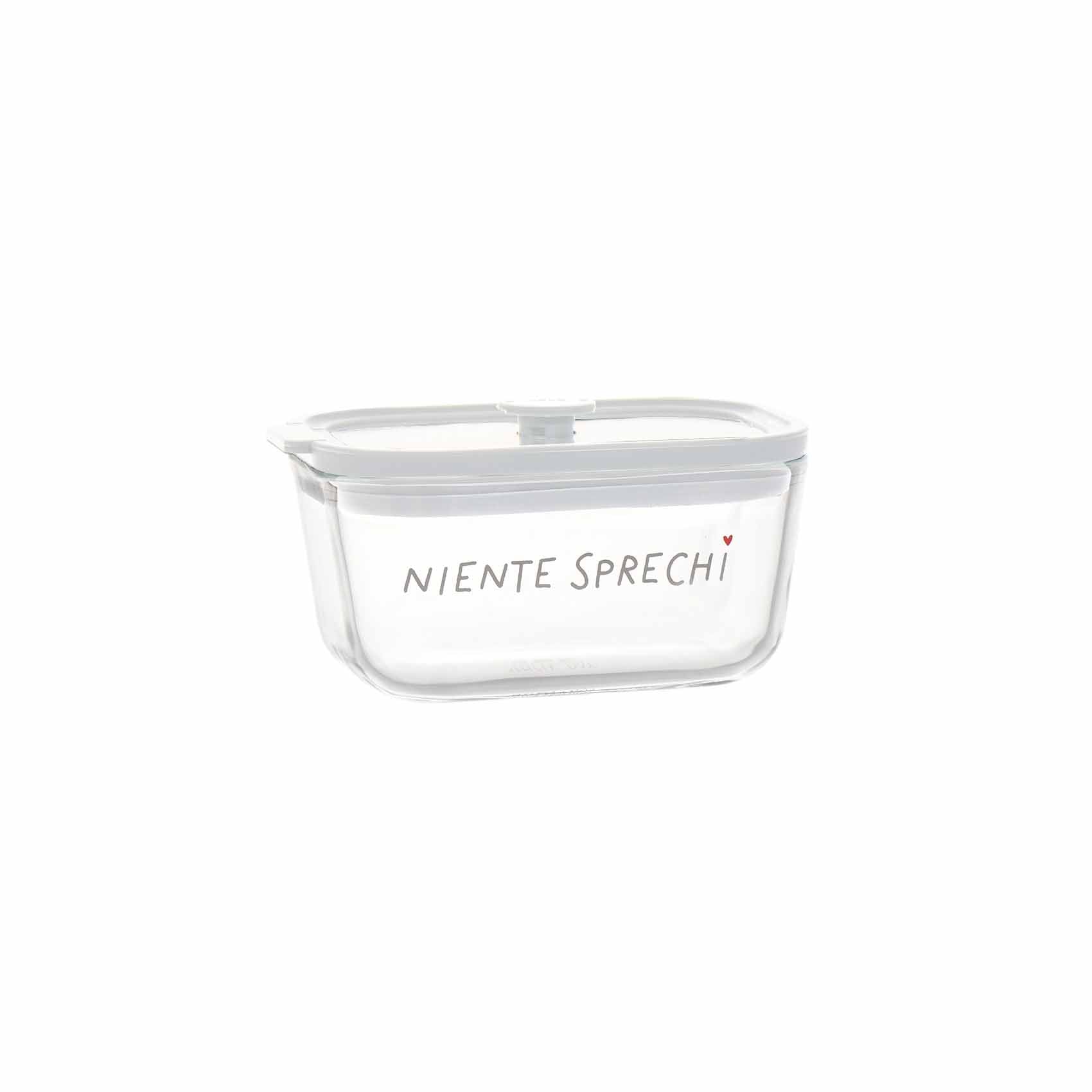 RECIPIENTE FRIGORÍFICO «S NIENTE SPRECHI» 13,4 x 9,4 x 6,2 cm