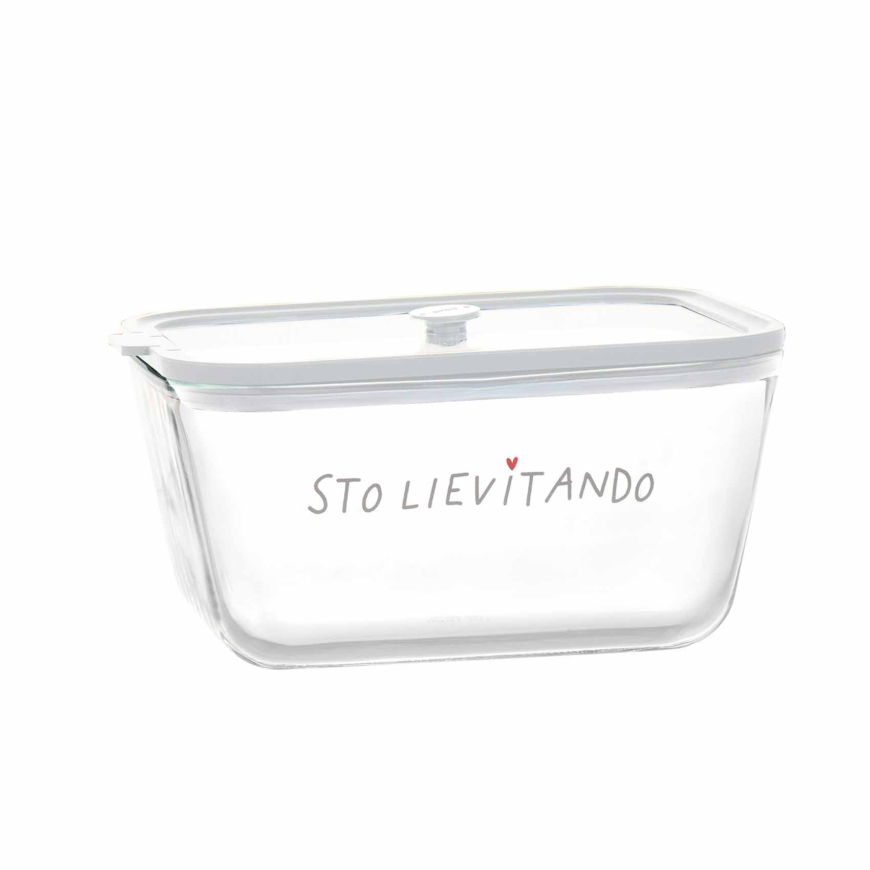 RECIPIENTE FRIGORÍFICO XL «STO LIEVITANDO» 23 x 17,2 x 10,8 cm (alto)