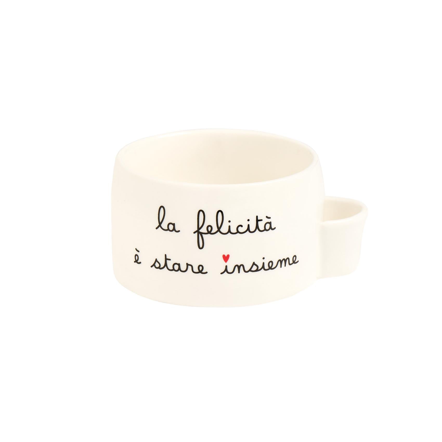 Coppetta aperitivo La felicità è stare insieme