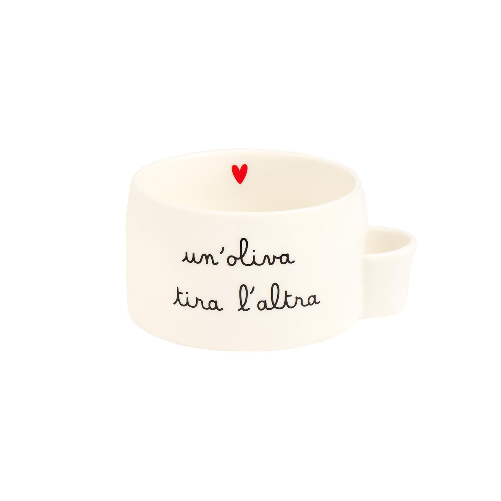 Coppetta aperitivo Un'oliva tira l'altra