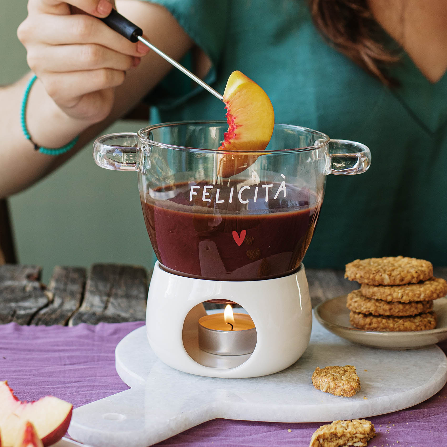 FONDUTA DE CHOCOLATE «FELICIDAD»