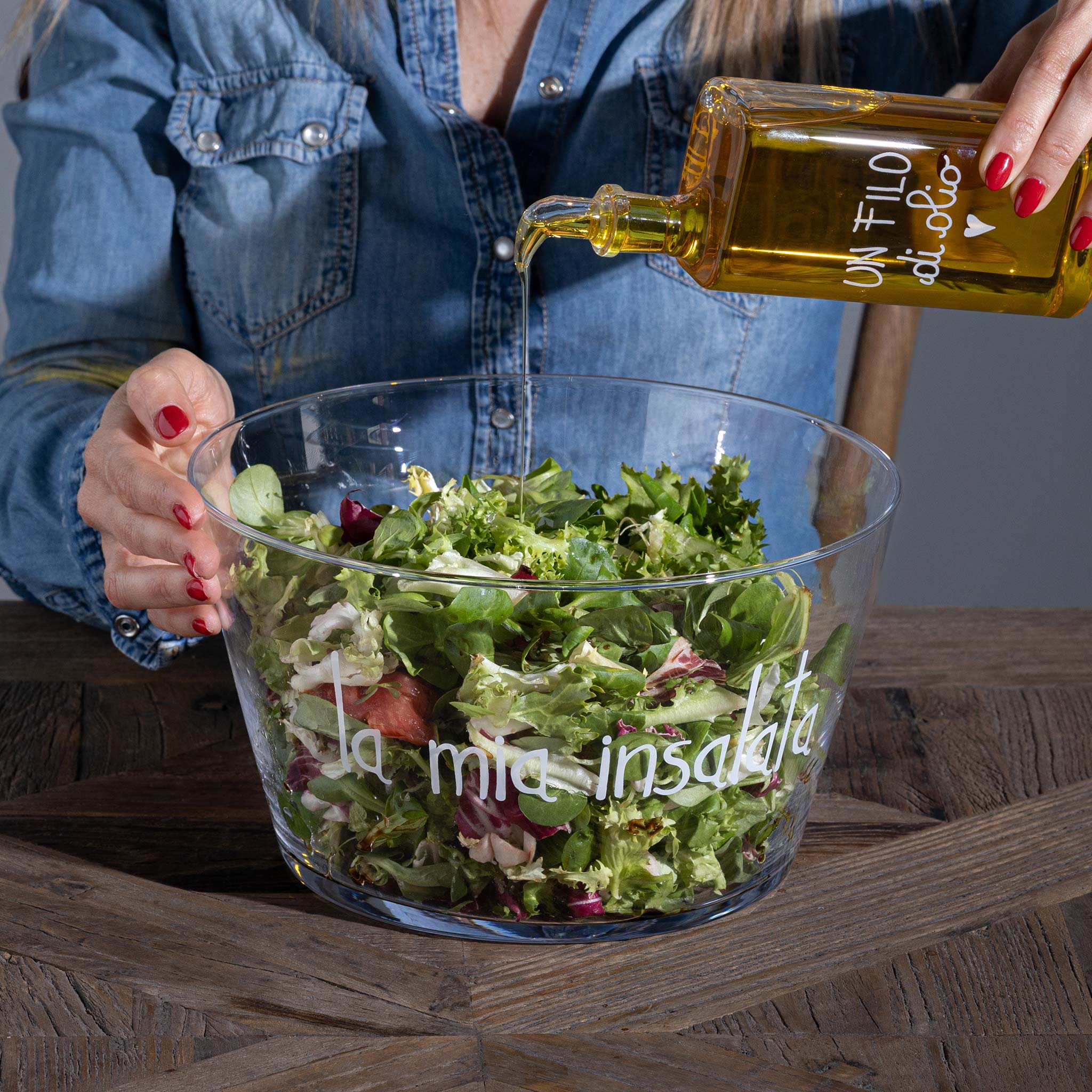 Salad I decorate my salad