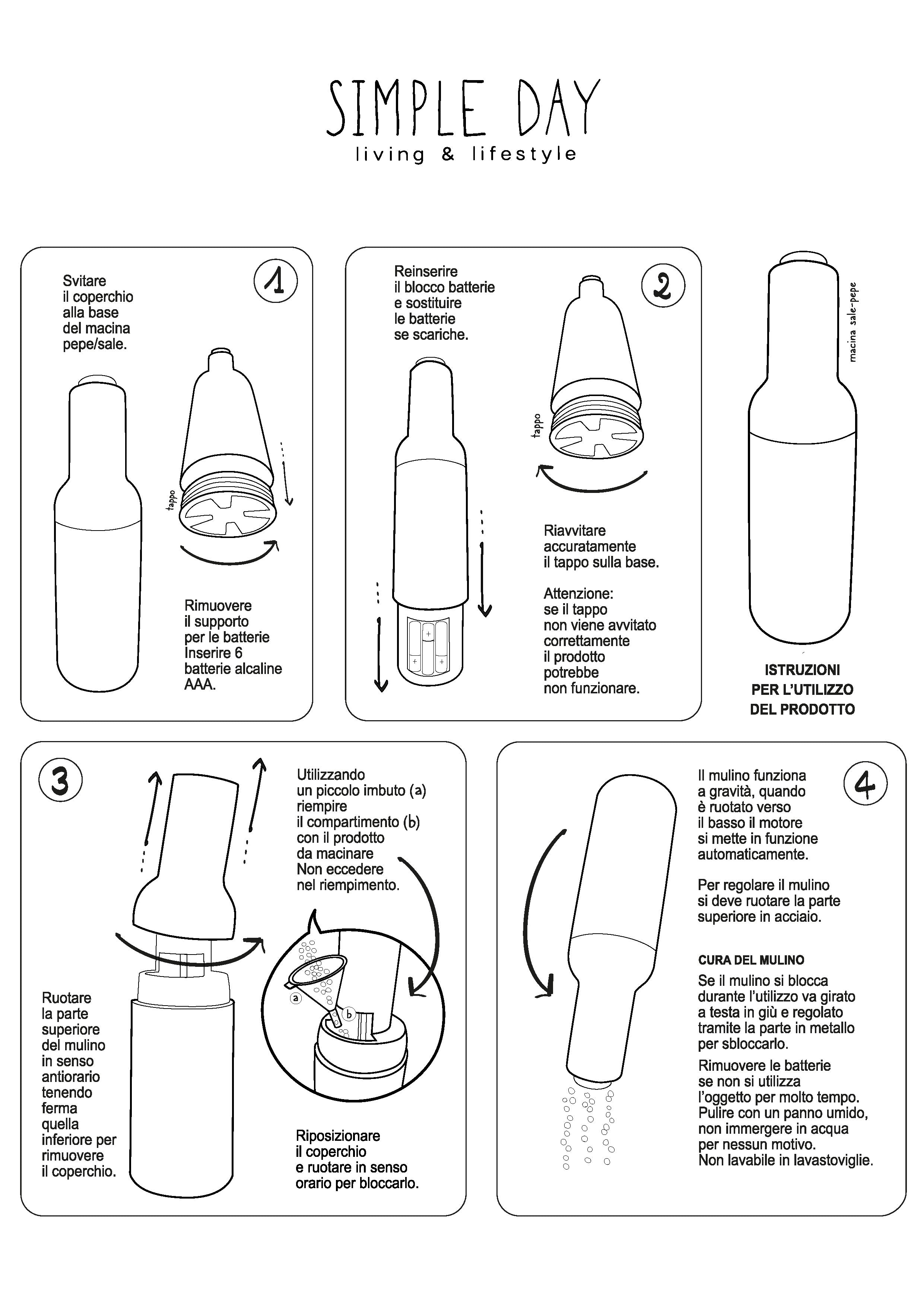 Elektrische 'Meersalz'-Salzmühle