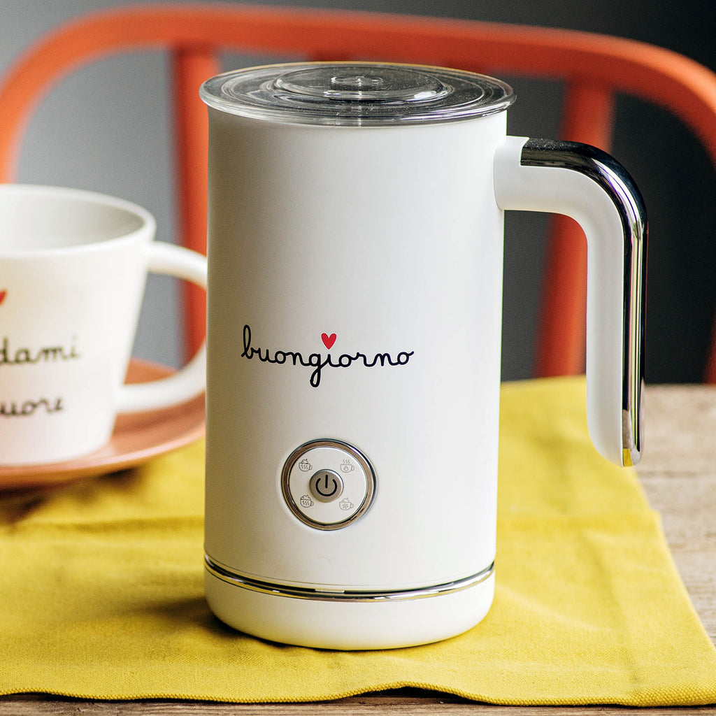 Mousseur À Lait Rechargeable Portatif Avec Support, Mousseur À Café Électrique, Fouet Électrique