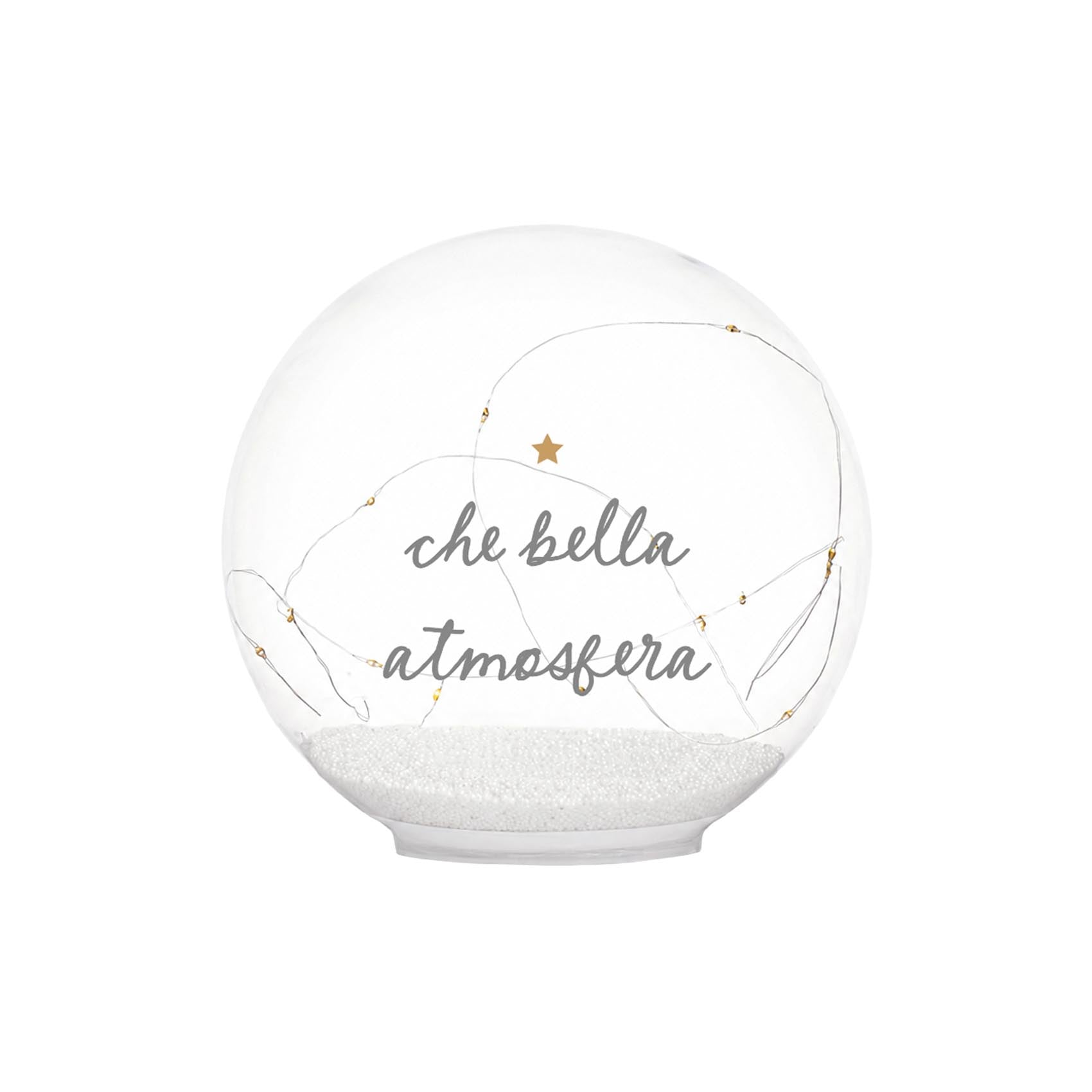 BOULE LED DE 15 CM : QUELLE BELLE AMBIANCE !