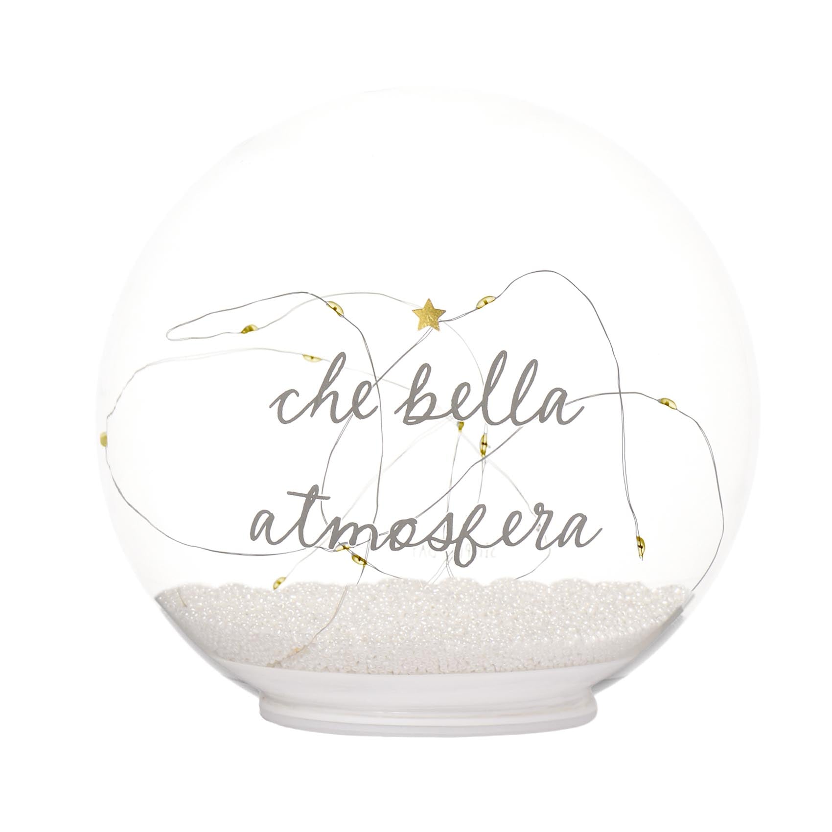 BOULE LED DE 18 CM : QUELLE BELLE AMBIANCE !
