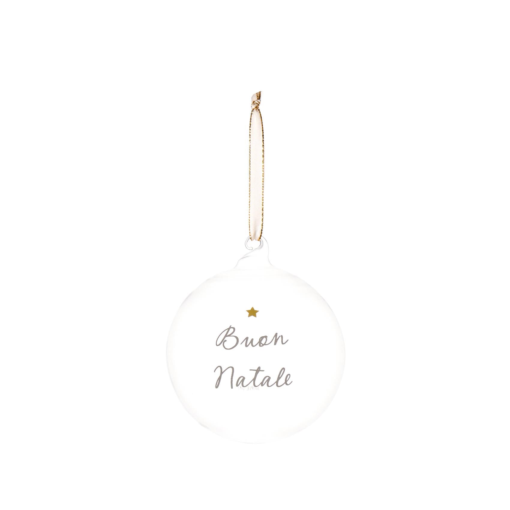 BOLITA DE 12 CM: FELIZ NAVIDAD