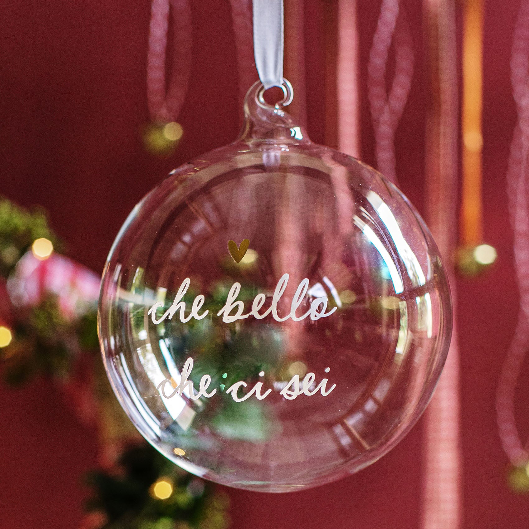 12-CM BALL—IT'S SO NICE TO HAVE YOU HERE
