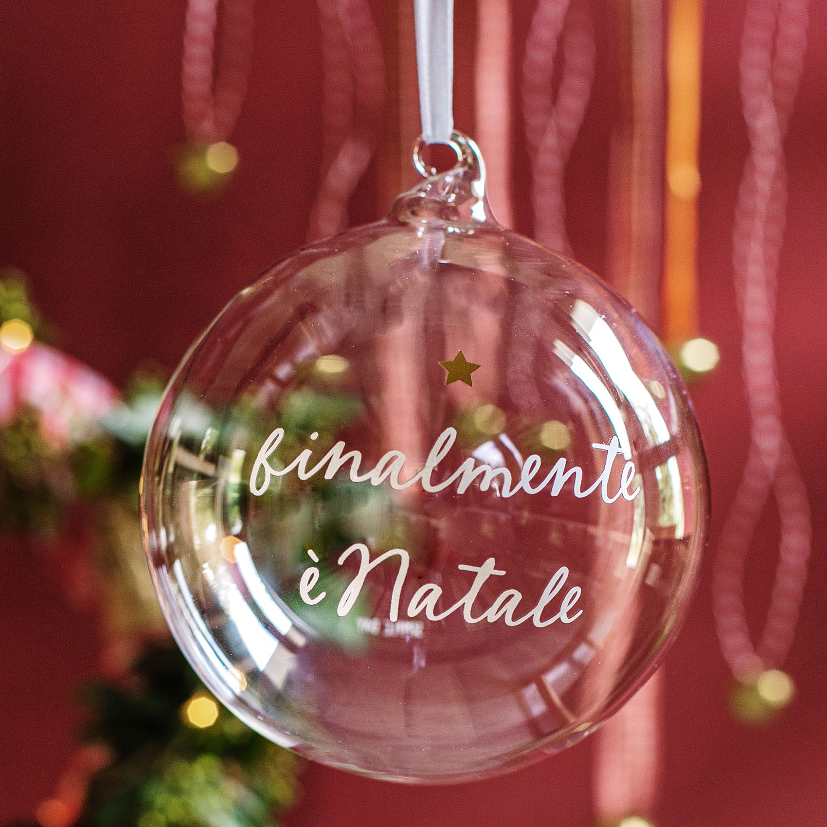 BOLITA DE 12 CM: ¡POR FIN ES NAVIDAD!