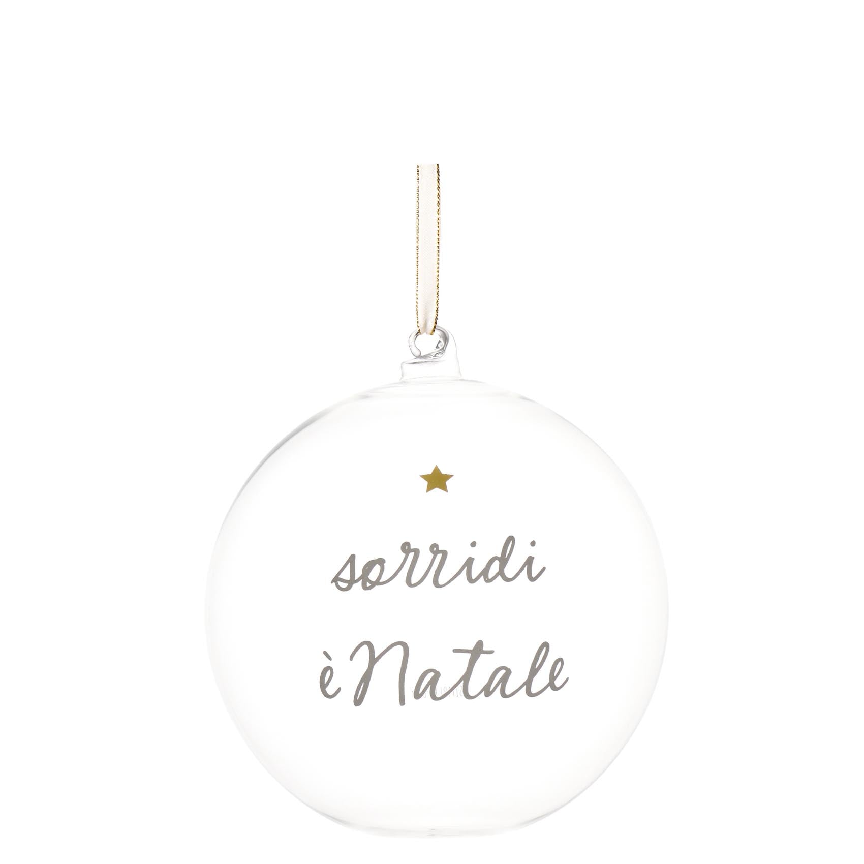 BOLITA DE 20 CM: ¡SONRÍE, ES NAVIDAD!