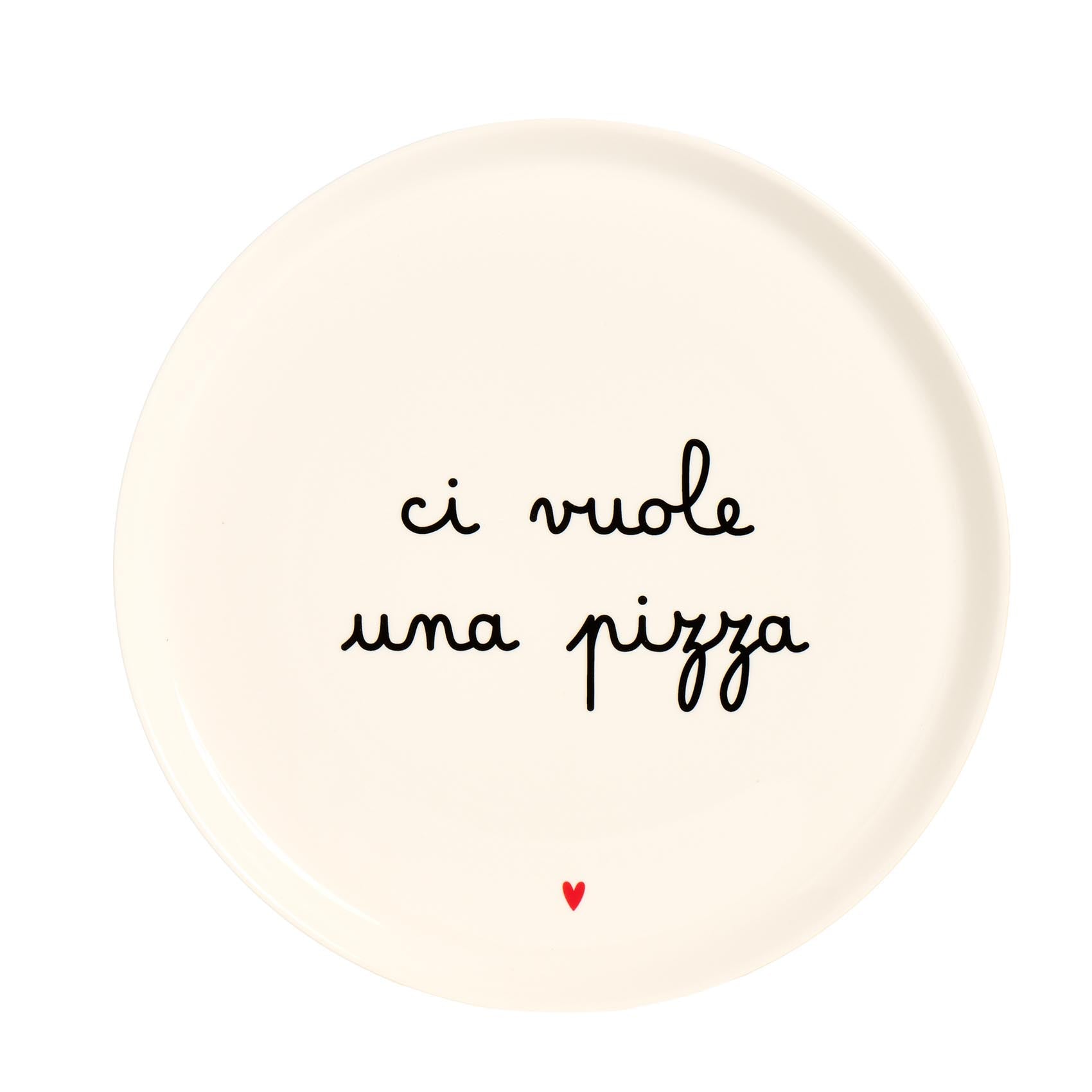 ASSIETTE À PIZZA : IL FAUT UNE PIZZA