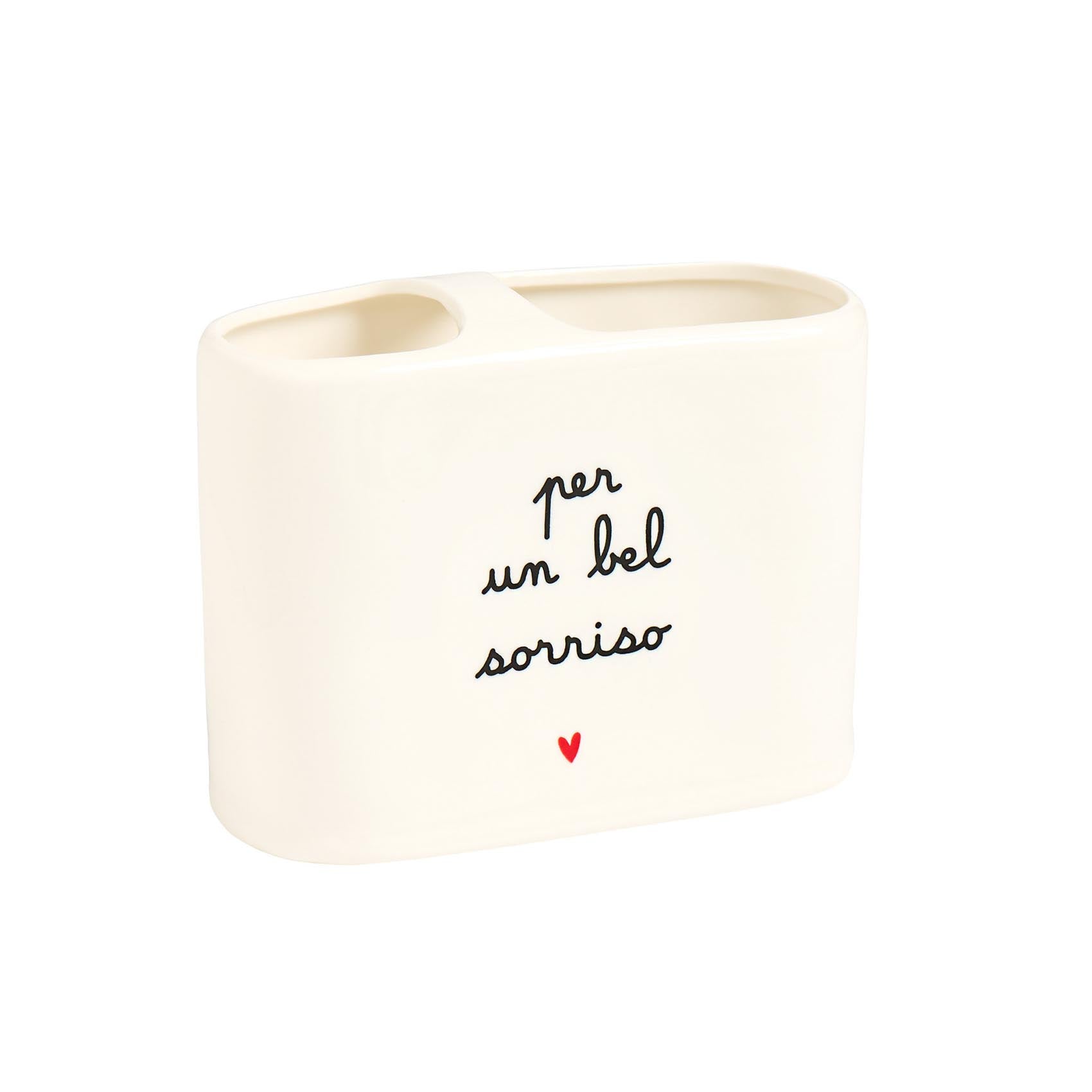 Portaspazzolino XL Per un bel sorriso