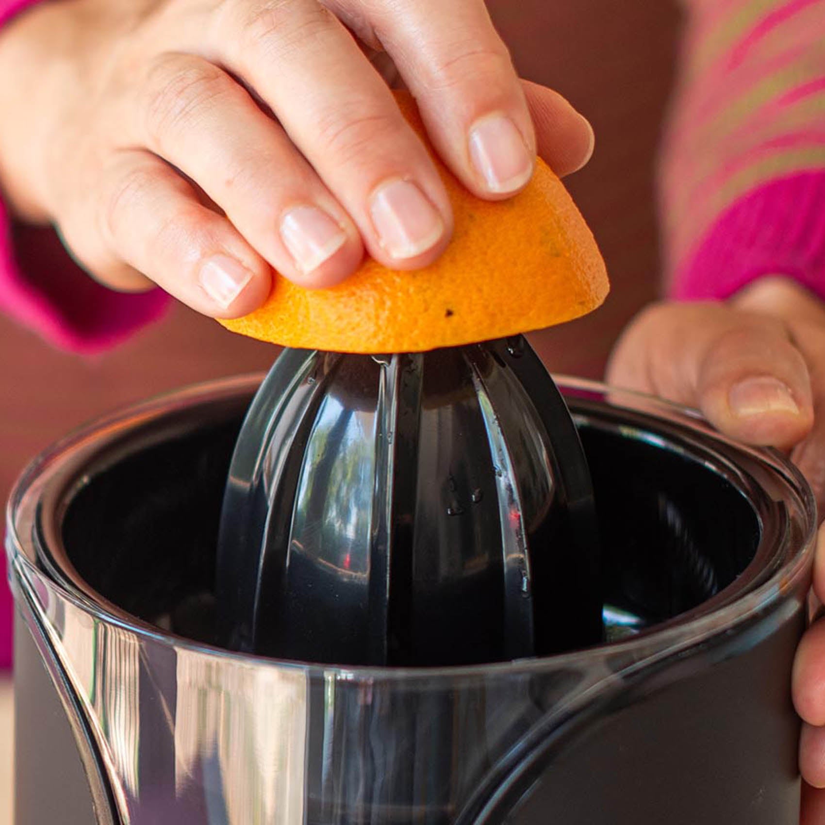 Kit filtro e coni spremiagrumi - Nero