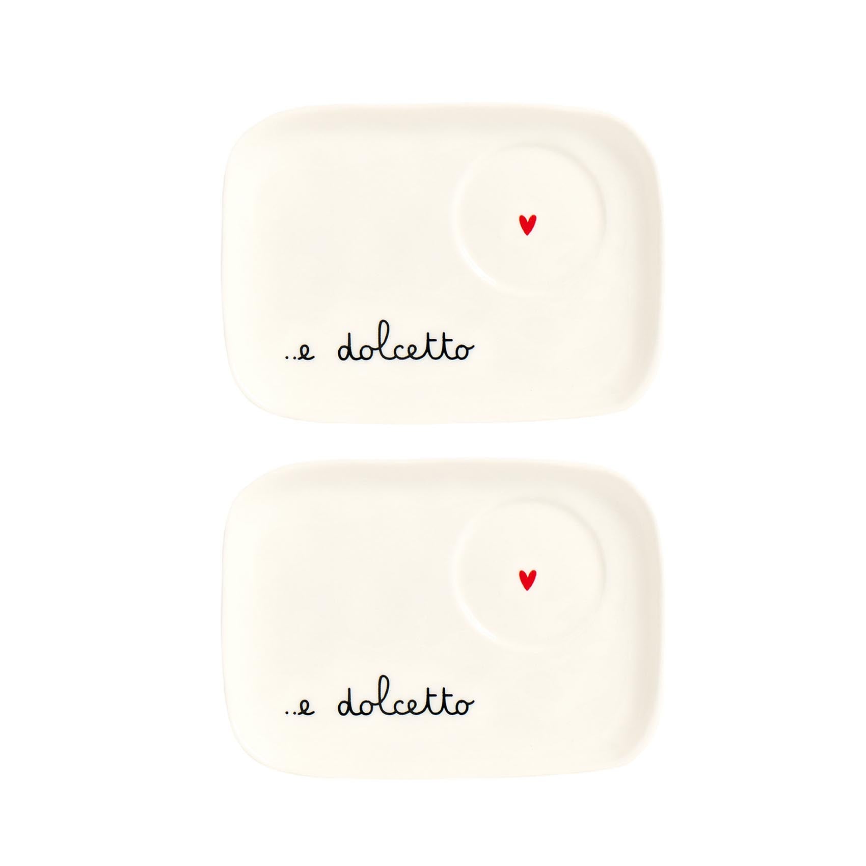 SET 2 PLATES FOR TZ. ESP. ...AND SWEET