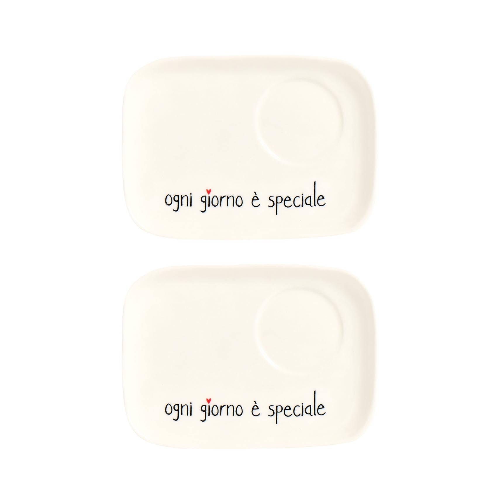 SET 2 PLATES FOR TZ. ESP. EVERY DAY IS SPECIAL