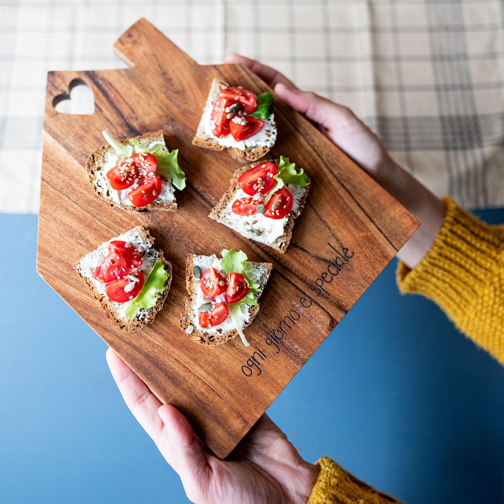 Cutting board home Every day is special