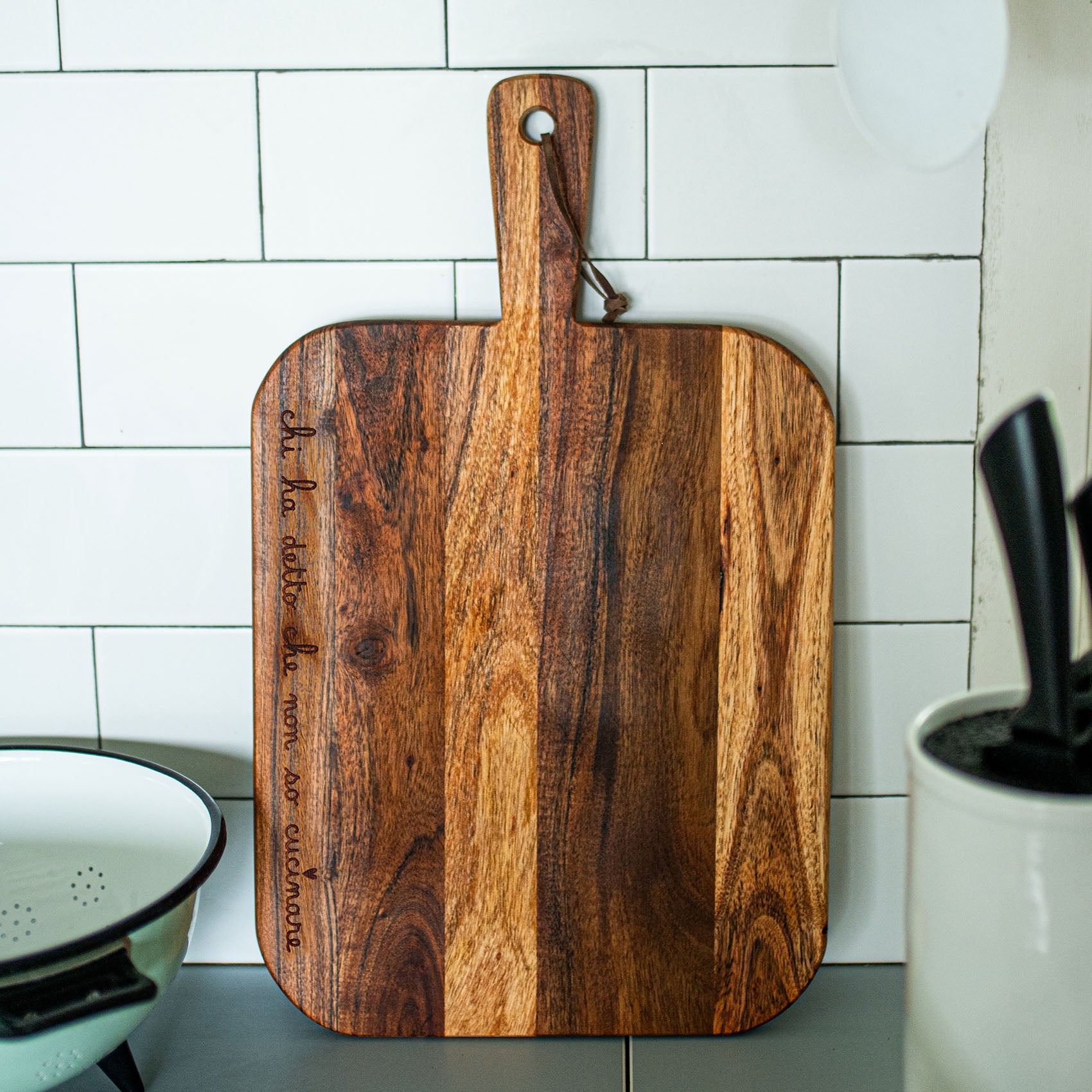 Planche à découper Qui a dit que je ne savais pas cuisiner ?