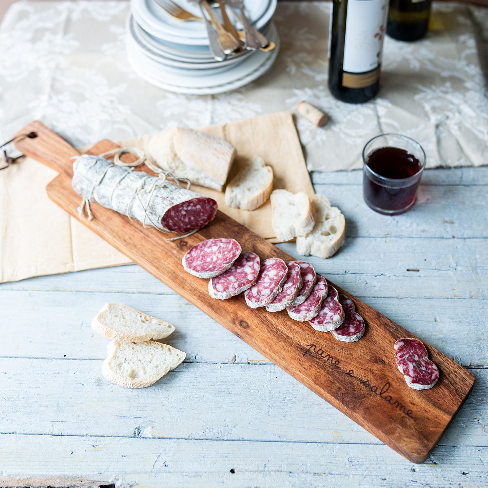 Tagliere Pane e Salame