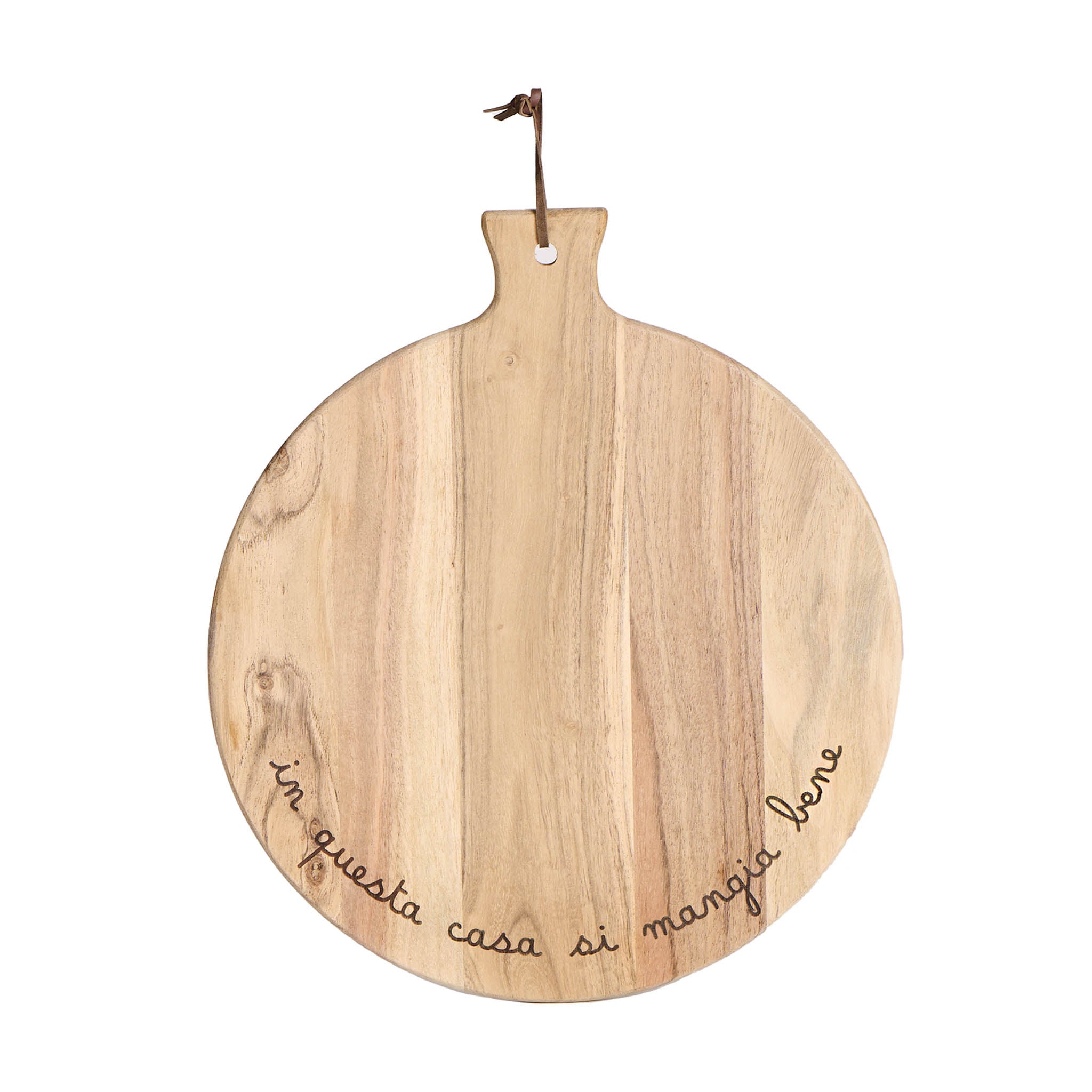 Tagliere tondo In questa casa si mangia bene