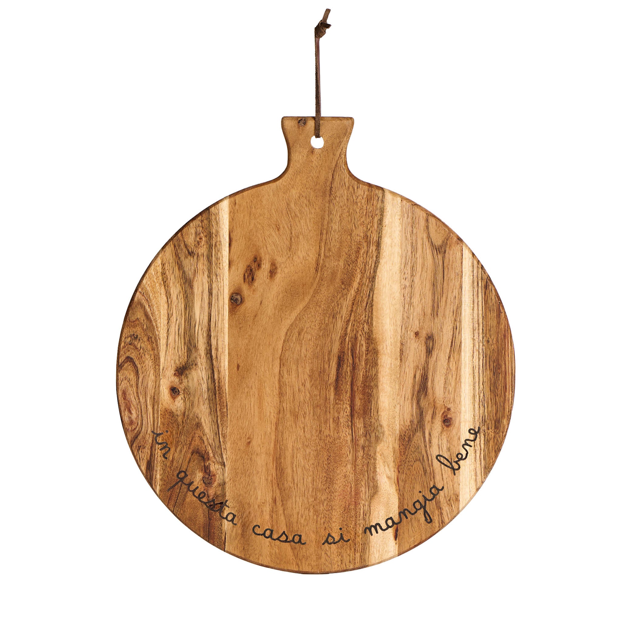 Tagliere tondo In questa casa si mangia bene