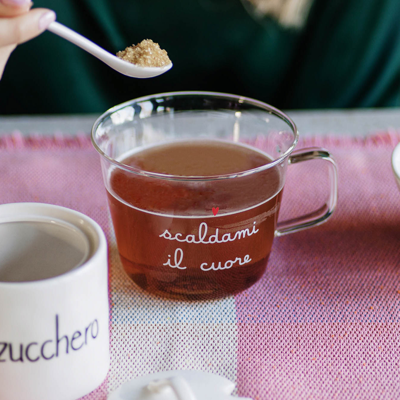 2er-Set Frühstücksbecher Warm my heart — Simple Day
