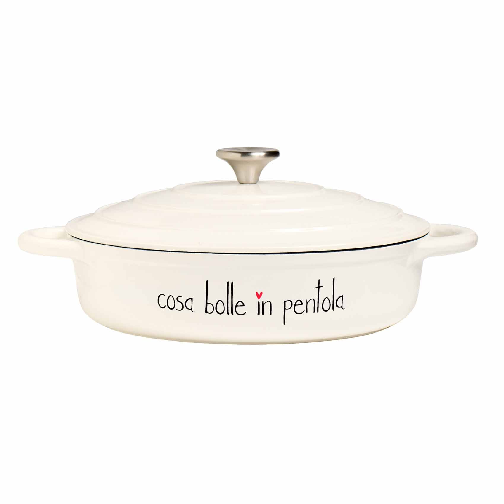 POÊLE Ø28X7 CM QU'EST-CE QUI MIXE DANS LA CASSEROLE ?