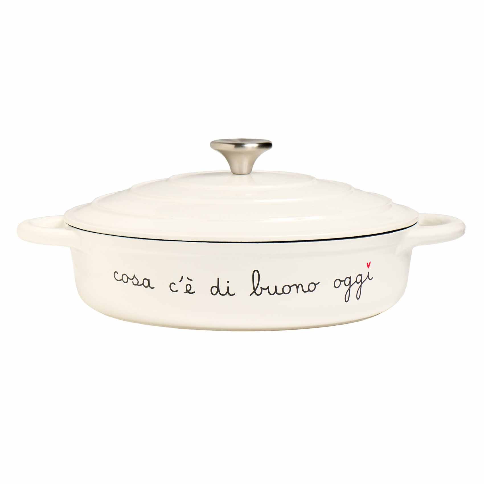 POÊLE Ø28X7 CM QU'Y A-T-IL DE BON AU MENU AUJOURD'HUI ?